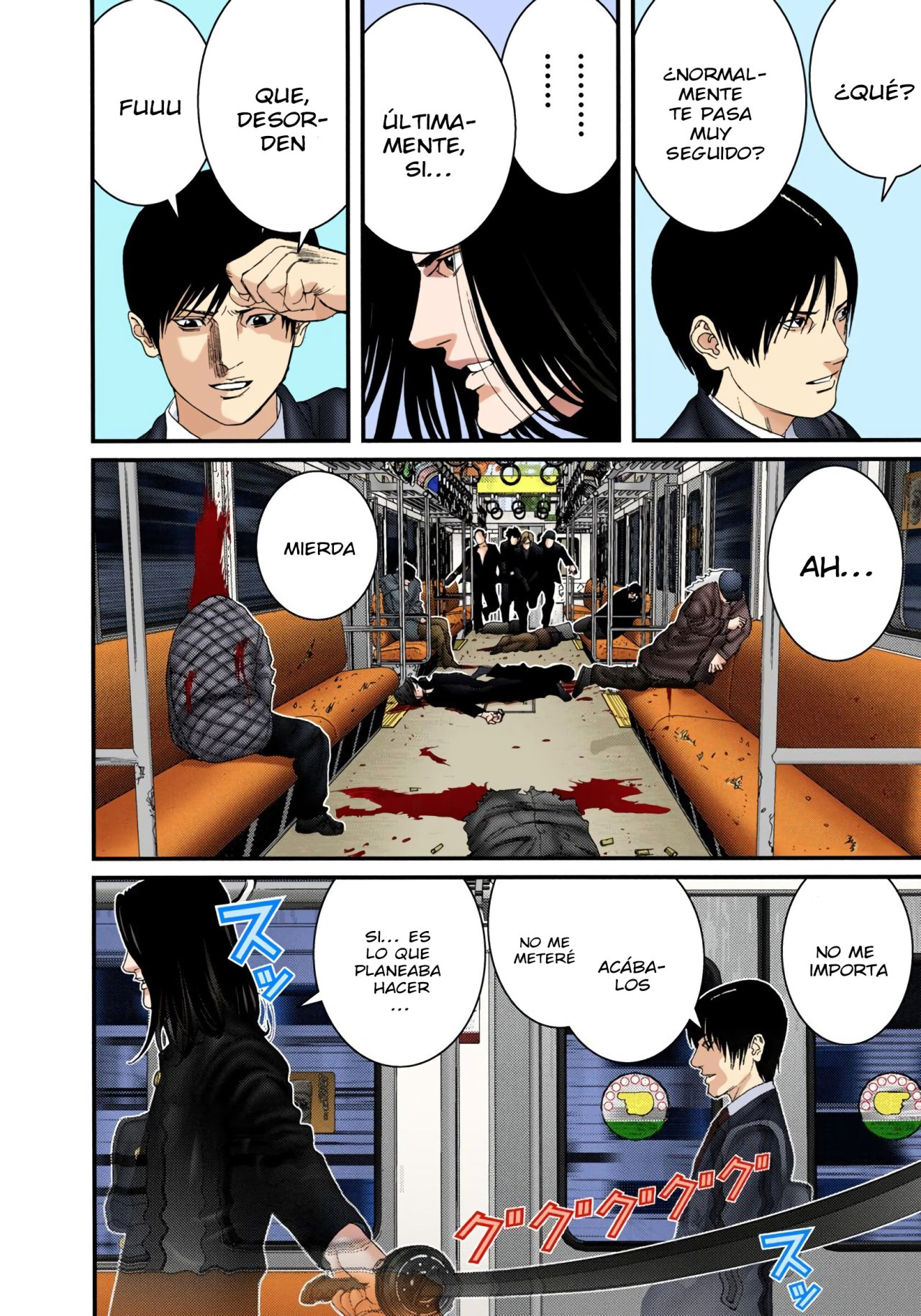 Read Gantz Full Color ES Manga Online