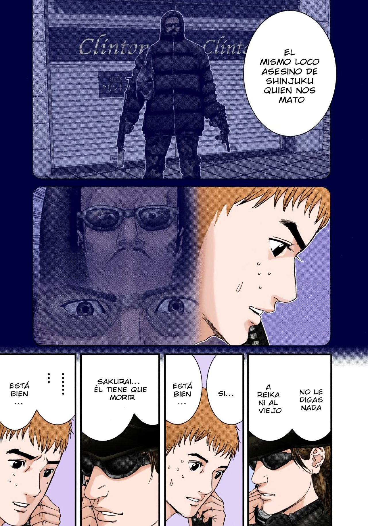 Read Gantz Full Color ES Manga Online