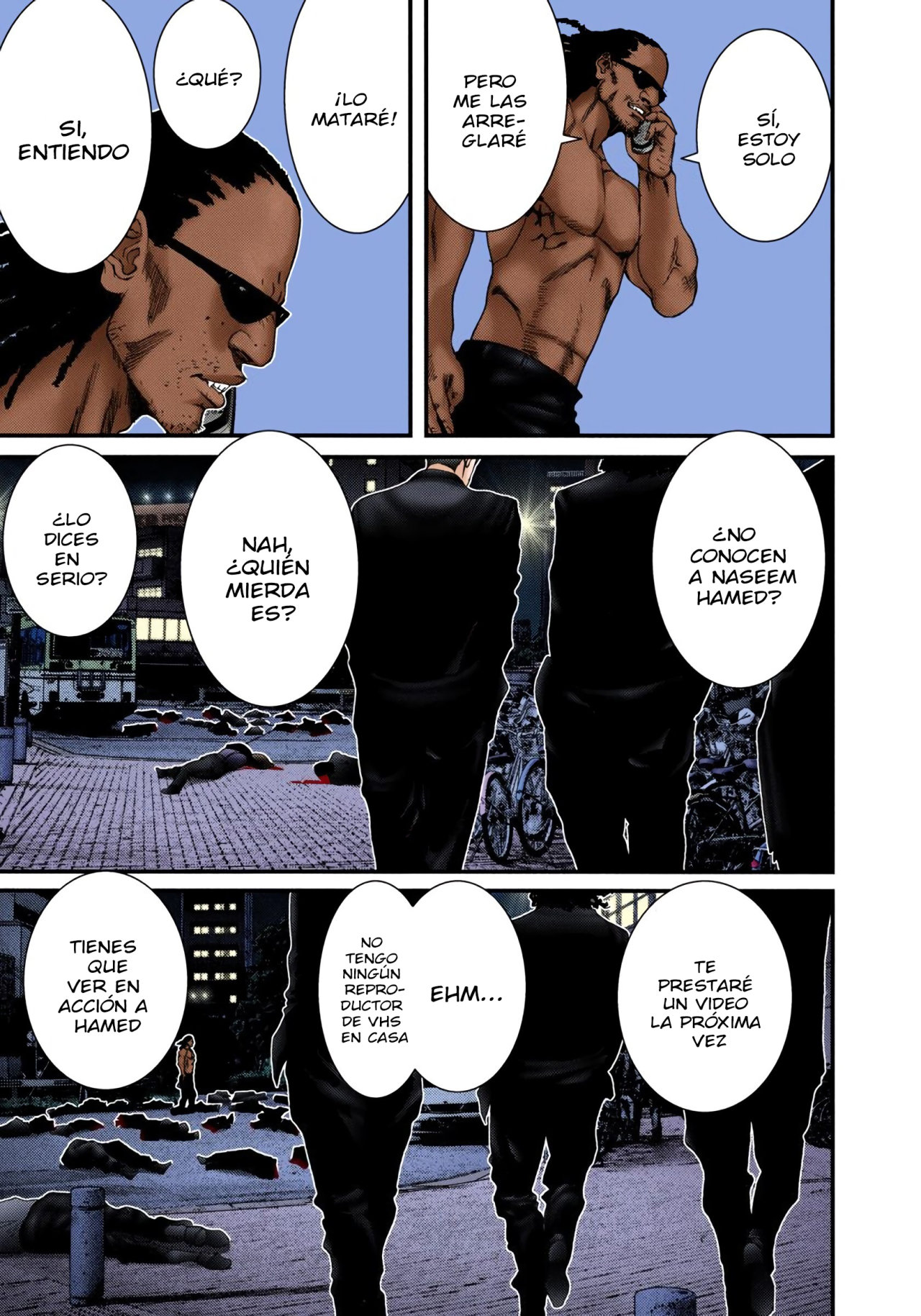 Read Gantz Full Color ES Manga Online