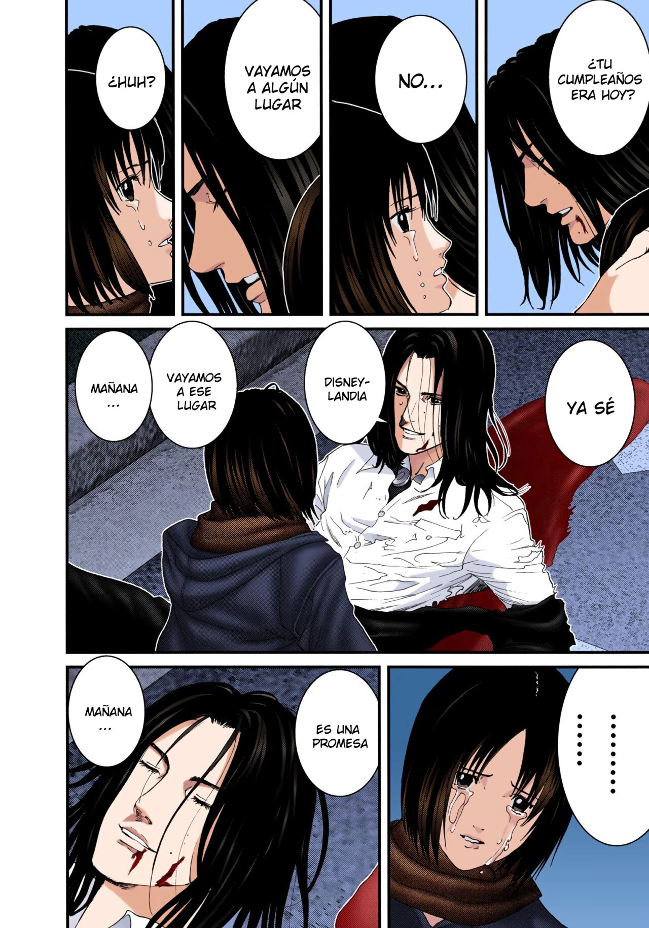 Read Gantz Full Color ES Manga Online