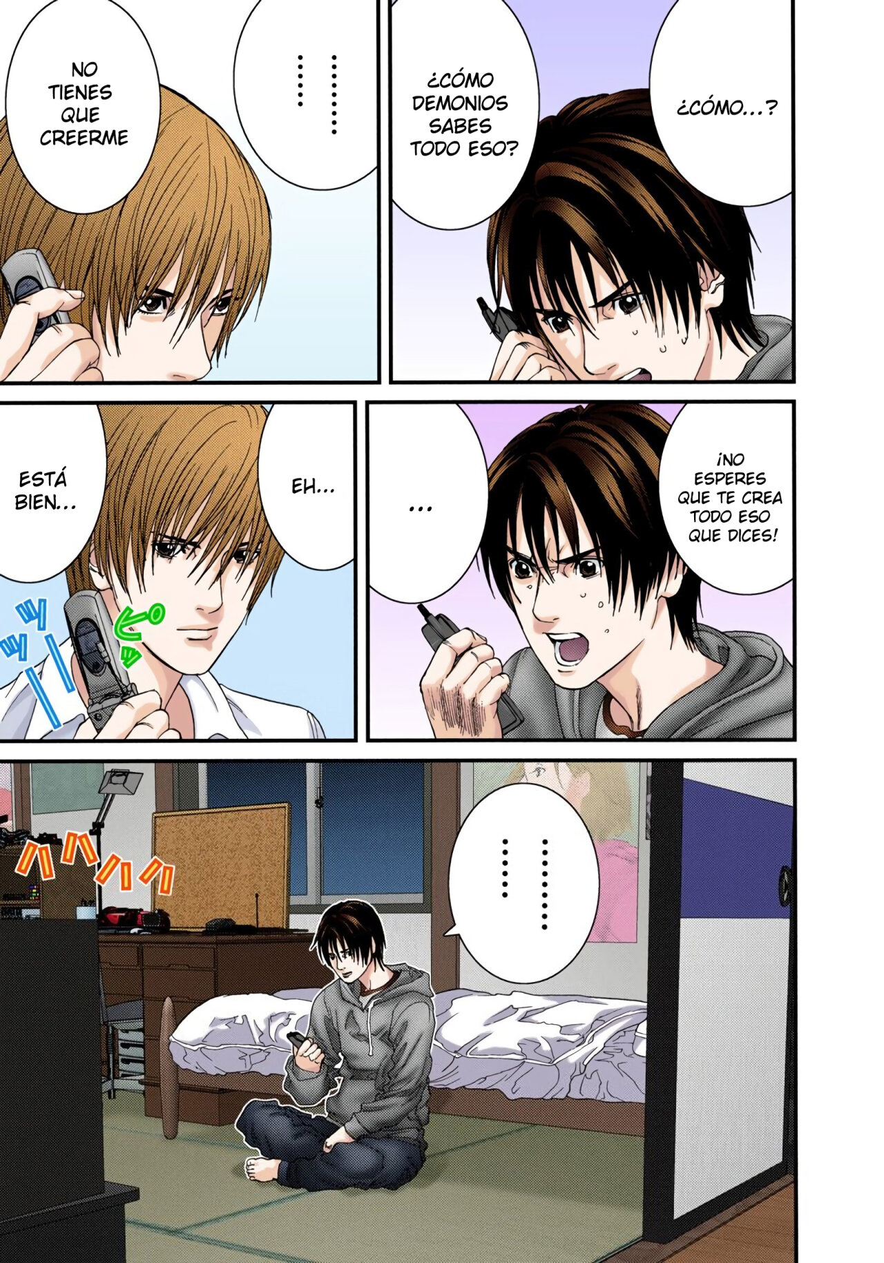 Read Gantz Full Color ES Manga Online