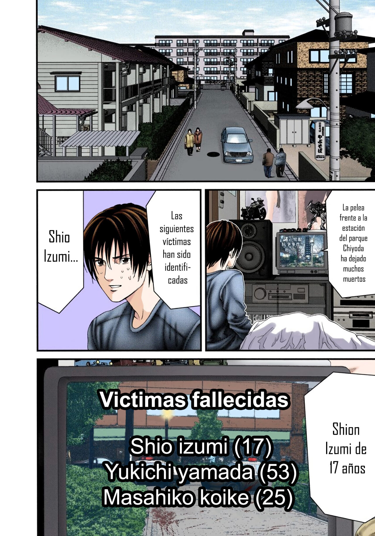 Read Gantz Full Color ES Manga Online