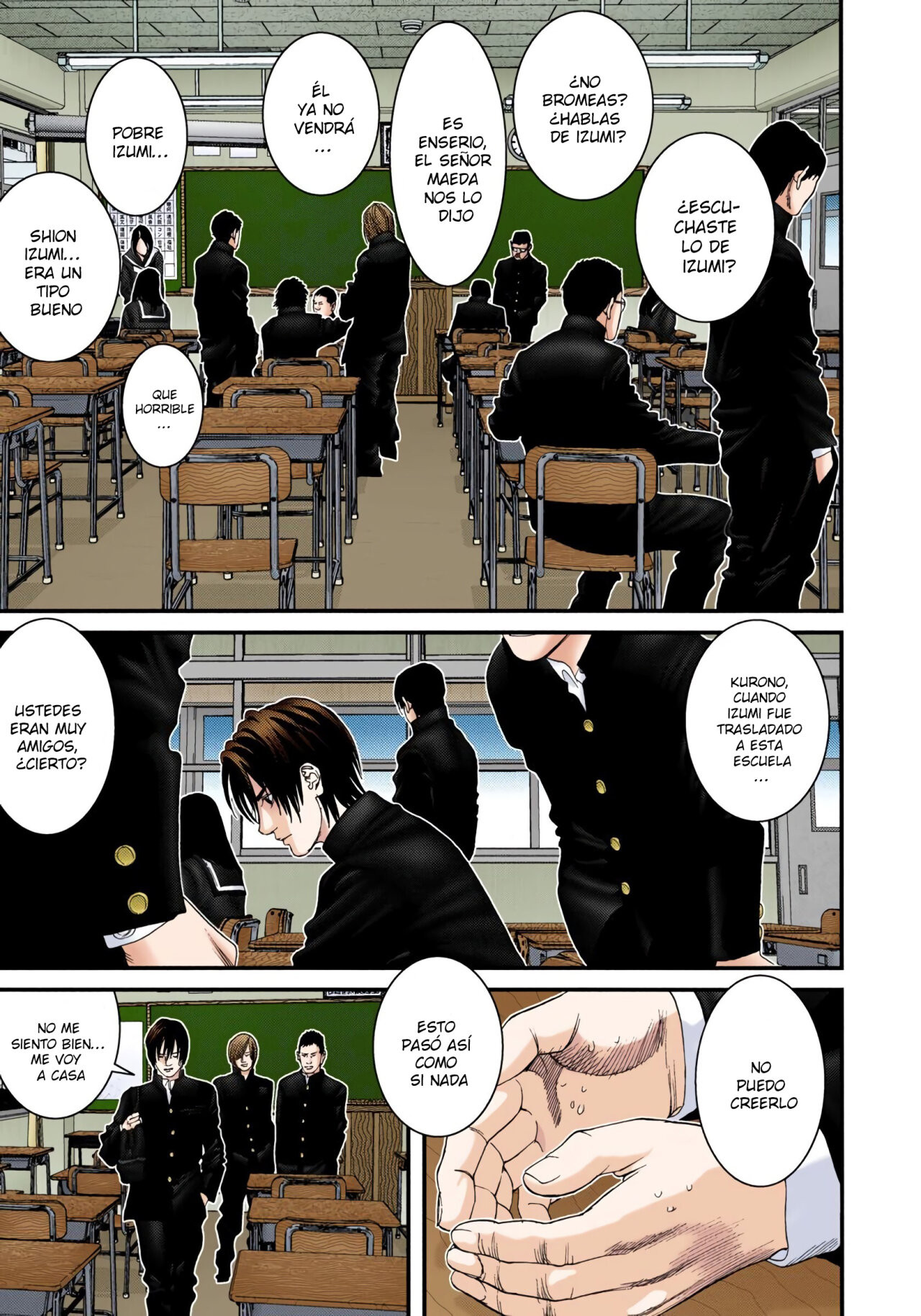 Read Gantz Full Color ES Manga Online