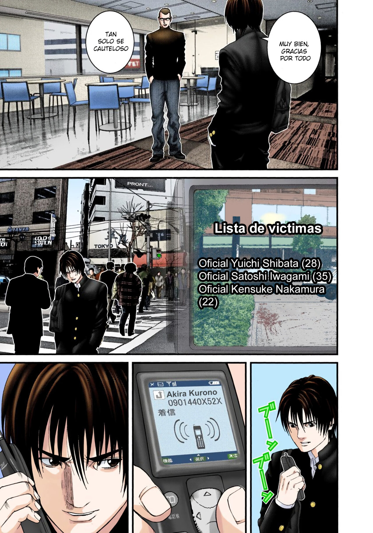 Read Gantz Full Color ES Manga Online
