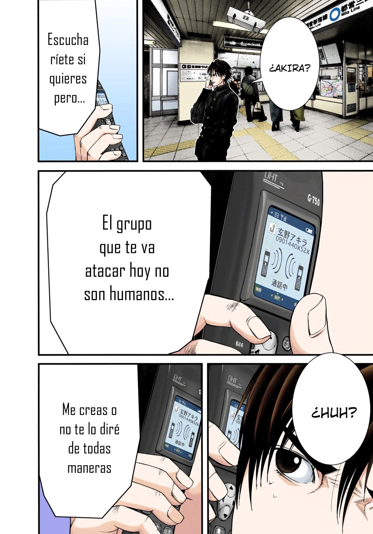 Read Gantz Full Color ES Manga Online