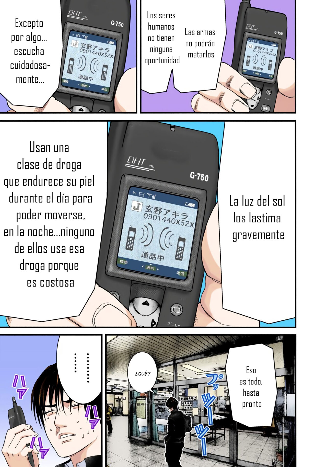 Read Gantz Full Color ES Manga Online
