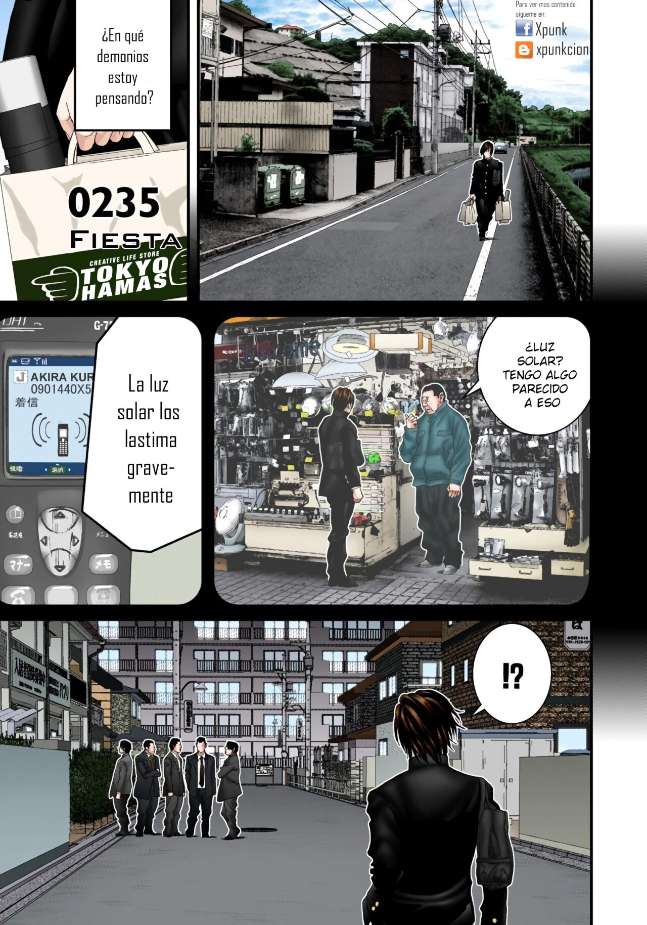 Read Gantz Full Color ES Manga Online