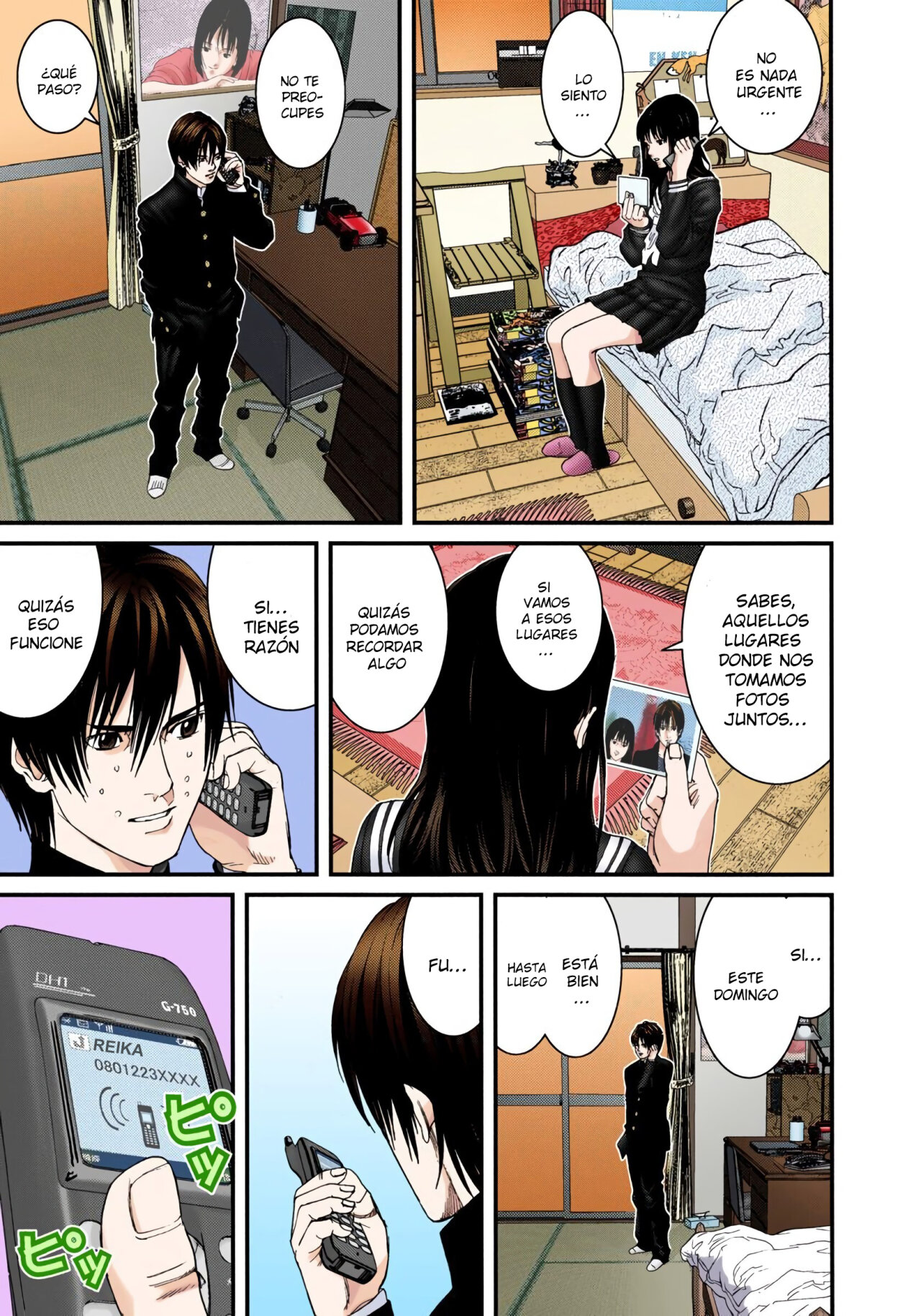 Read Gantz Full Color ES Manga Online