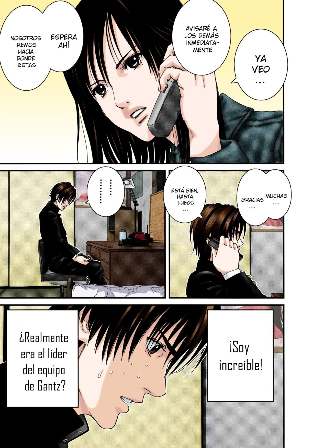 Read Gantz Full Color ES Manga Online