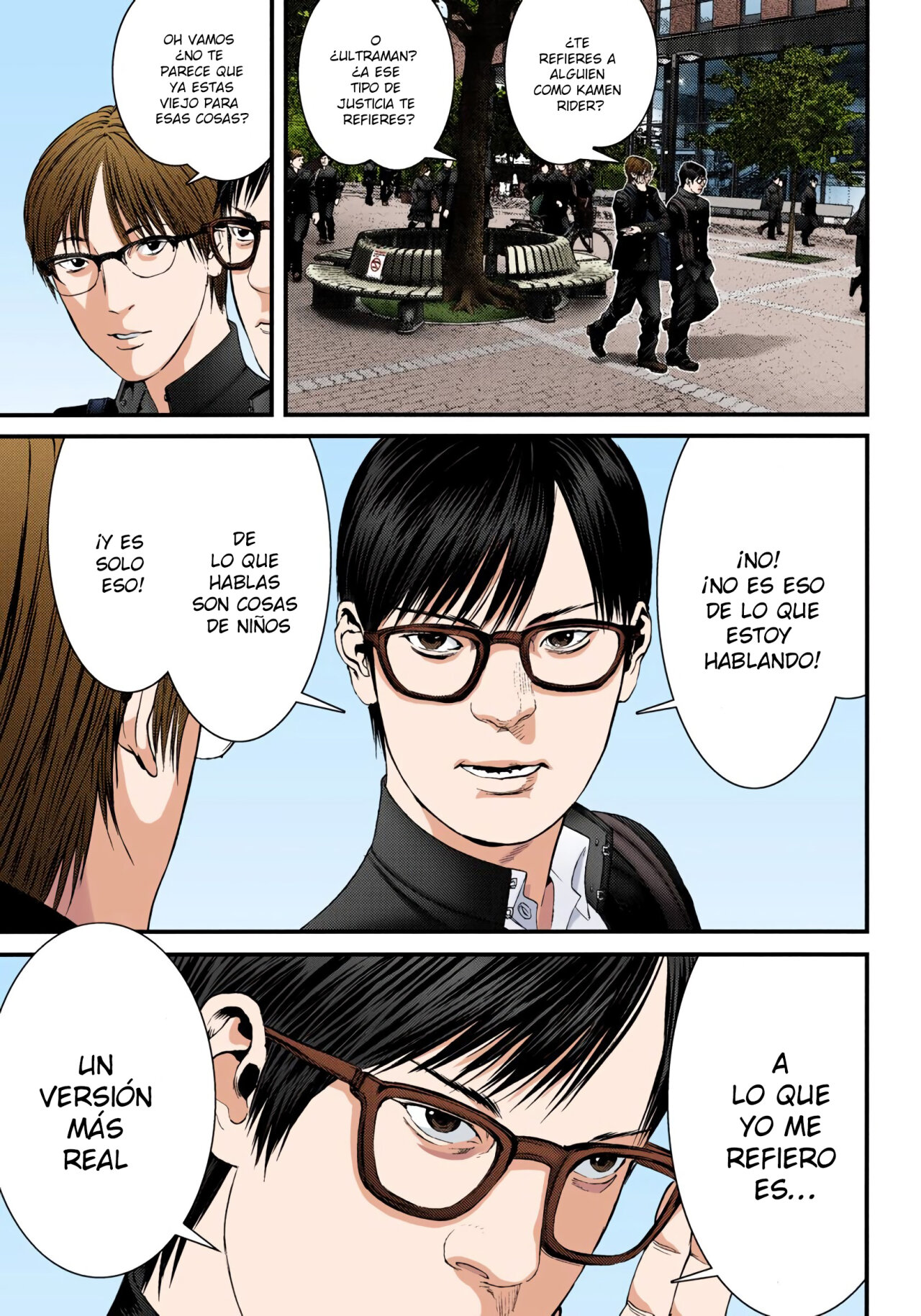 Read Gantz Full Color ES Manga Online