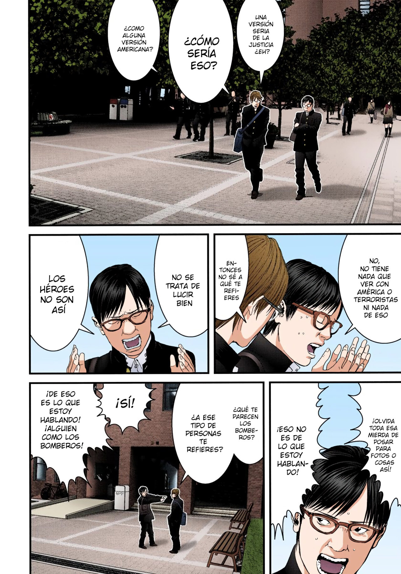 Read Gantz Full Color ES Manga Online