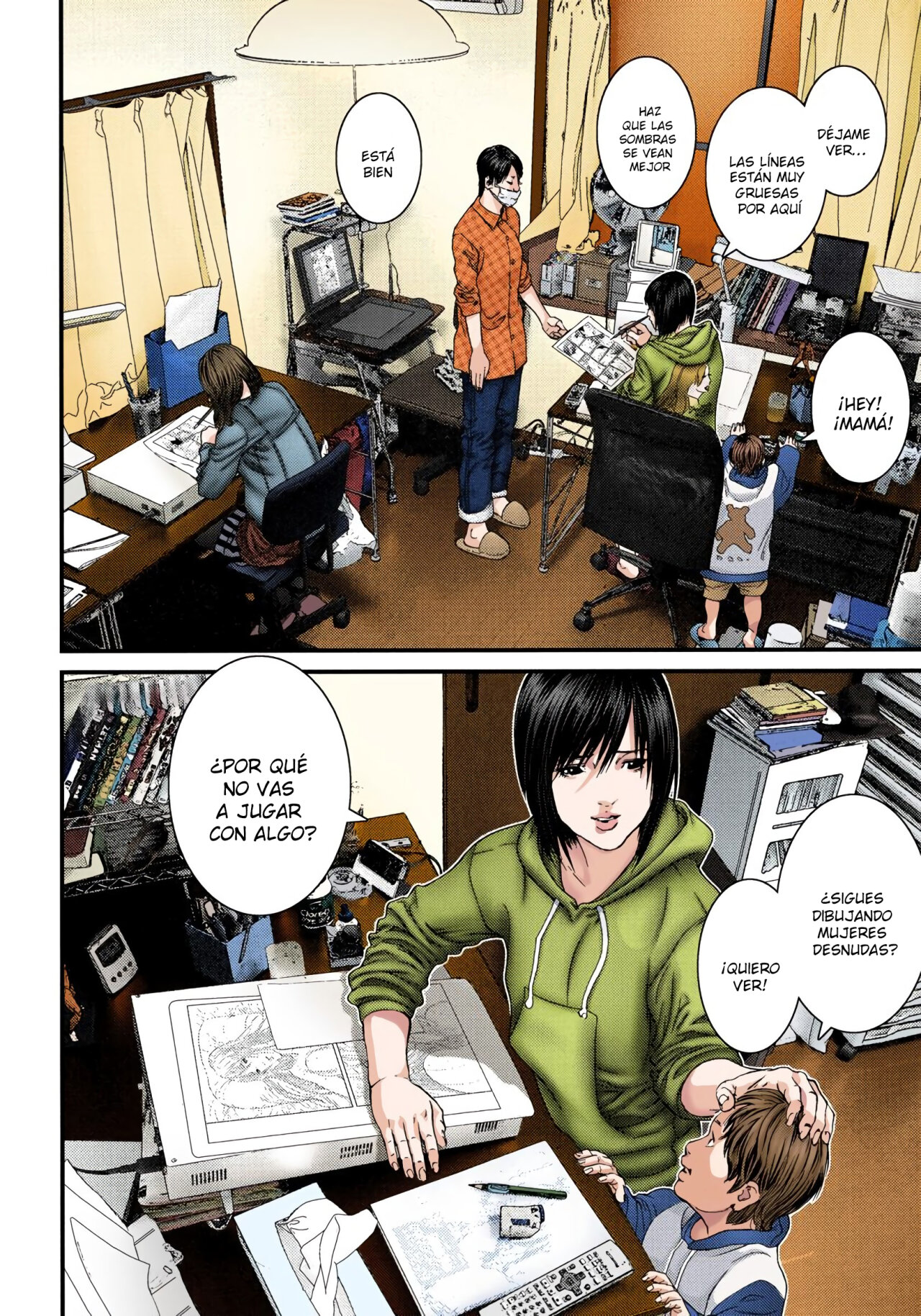 Read Gantz Full Color ES Manga Online
