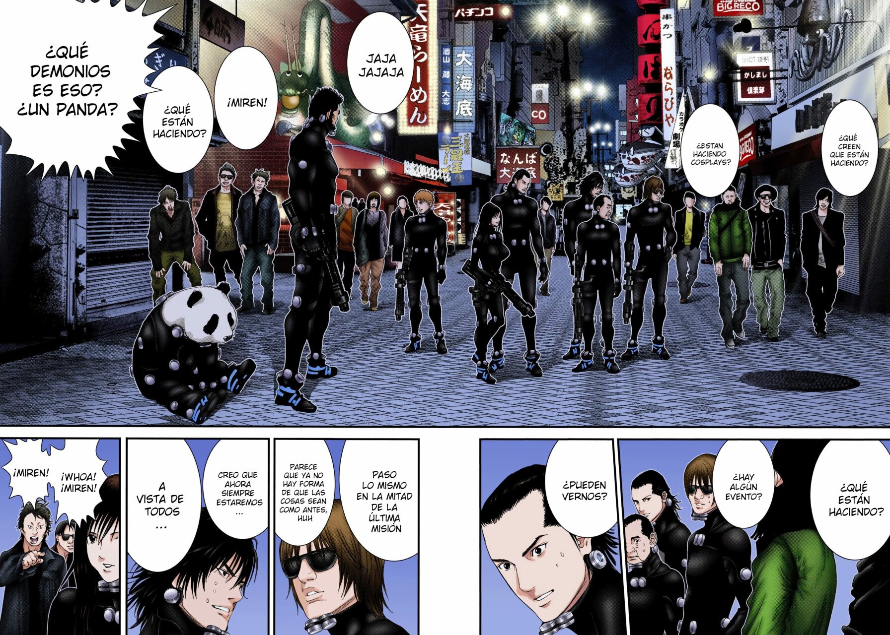 Read Gantz Full Color ES Manga Online