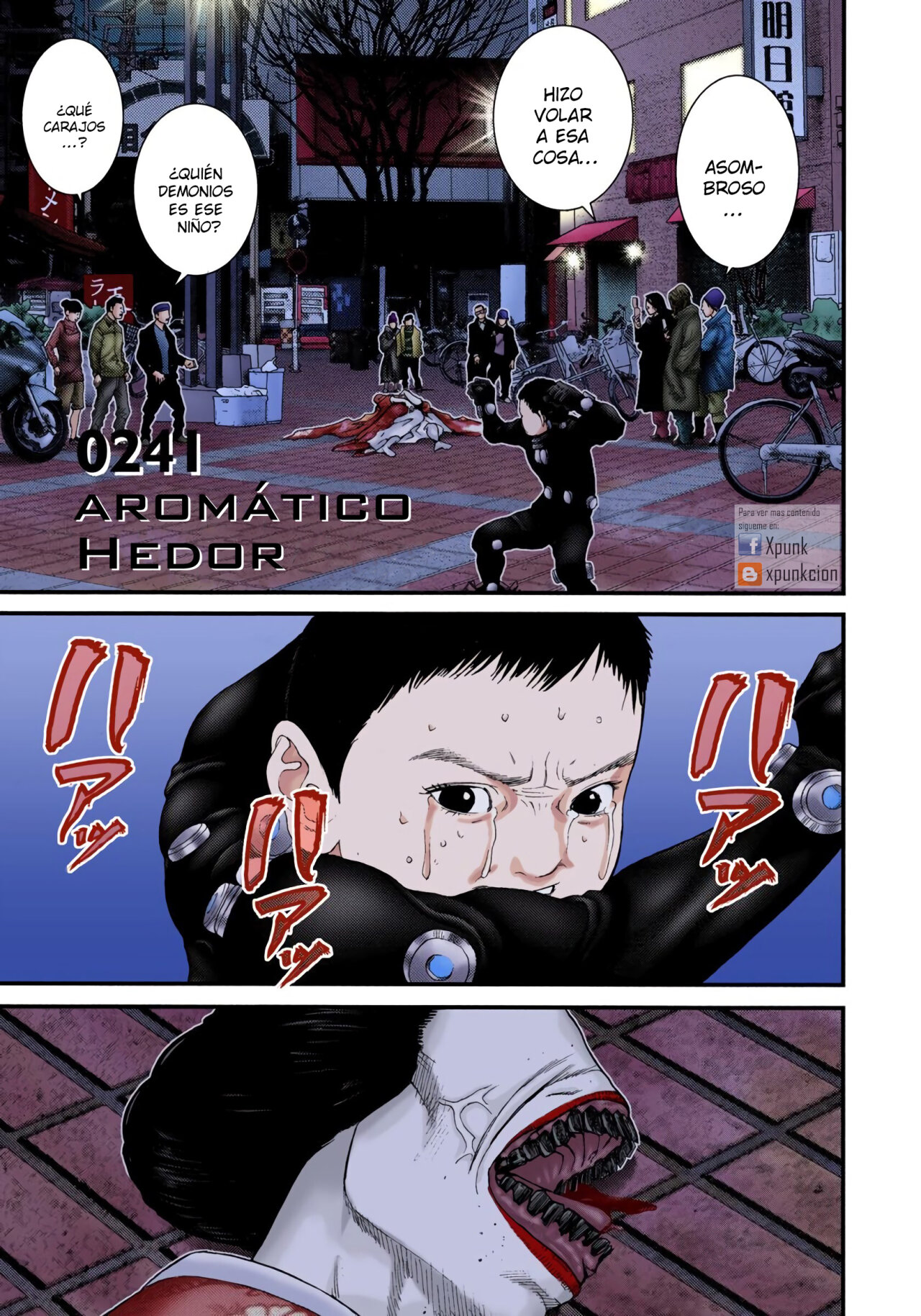 Read Gantz Full Color ES Manga Online