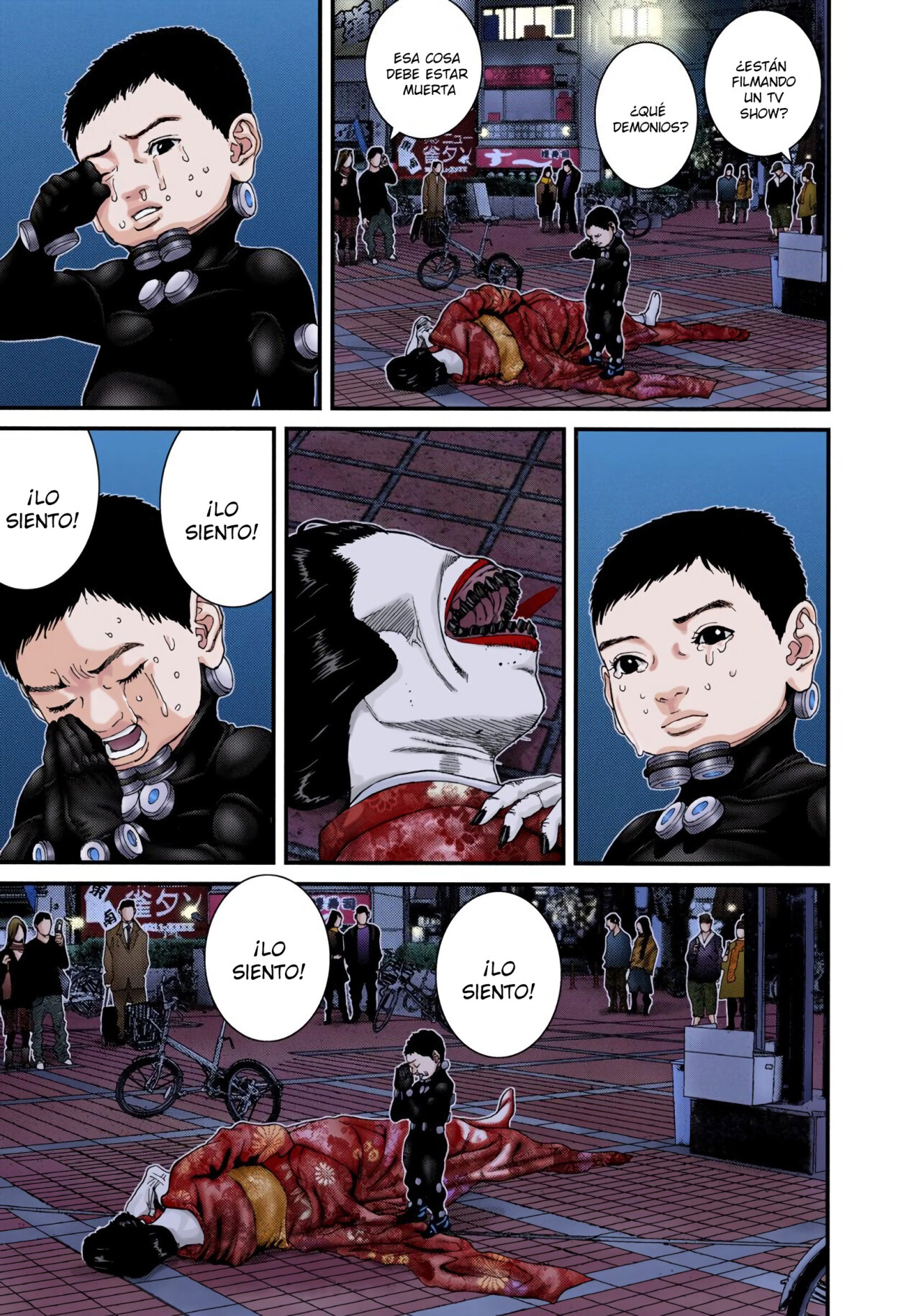 Read Gantz Full Color ES Manga Online
