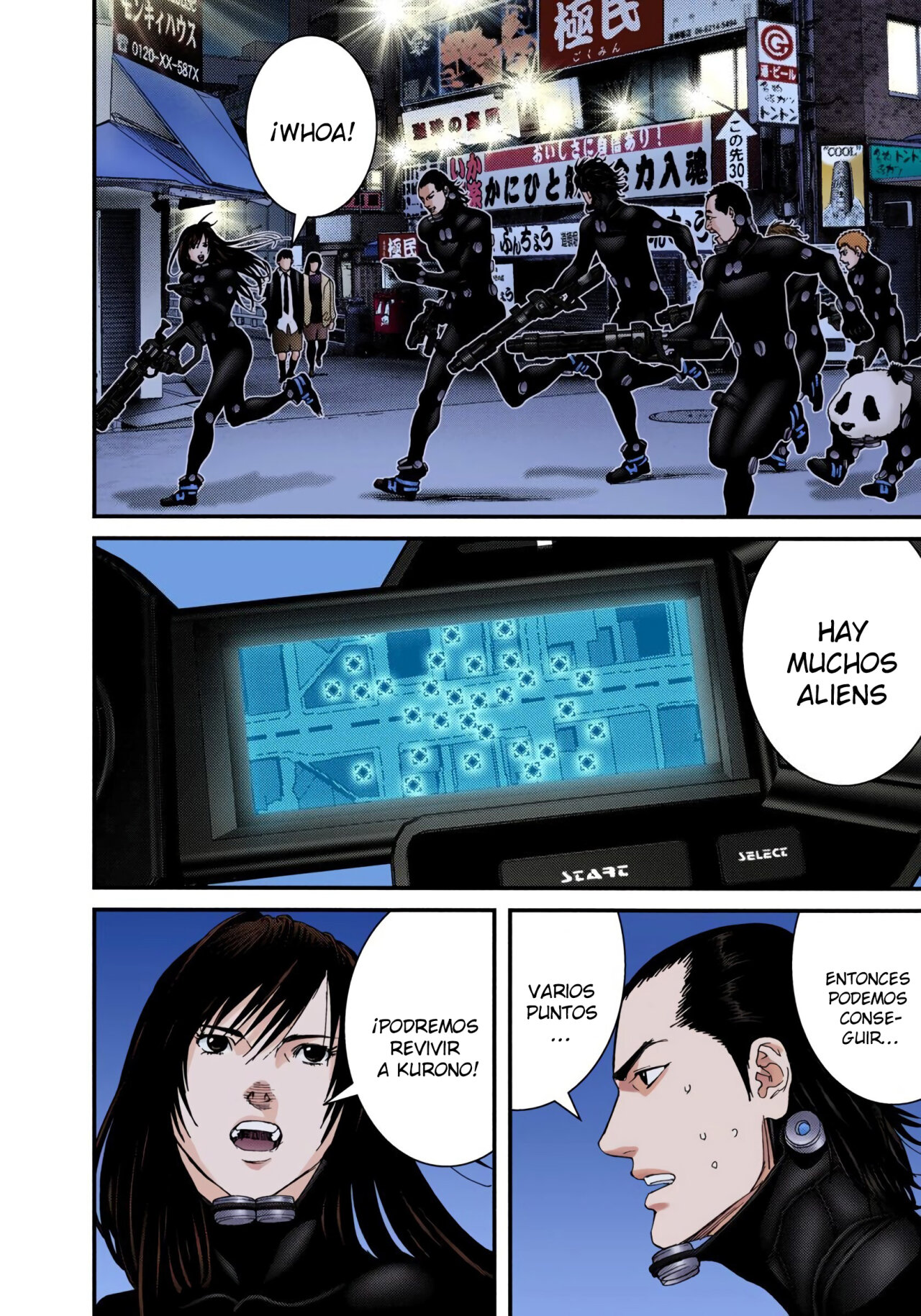 Read Gantz Full Color ES Manga Online