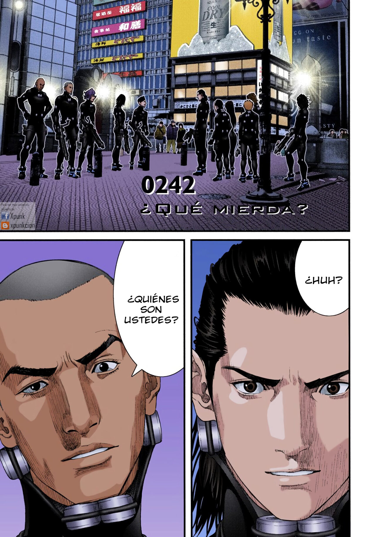 Read Gantz Full Color ES Manga Online