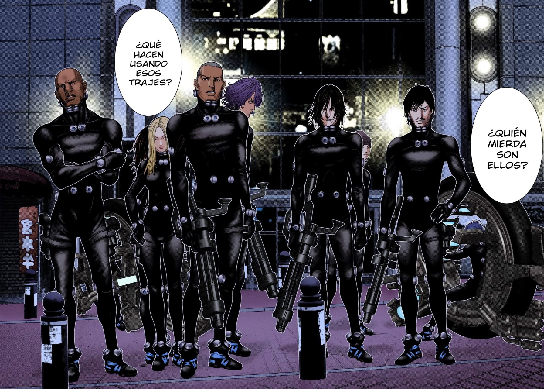 Read Gantz Full Color ES Manga Online