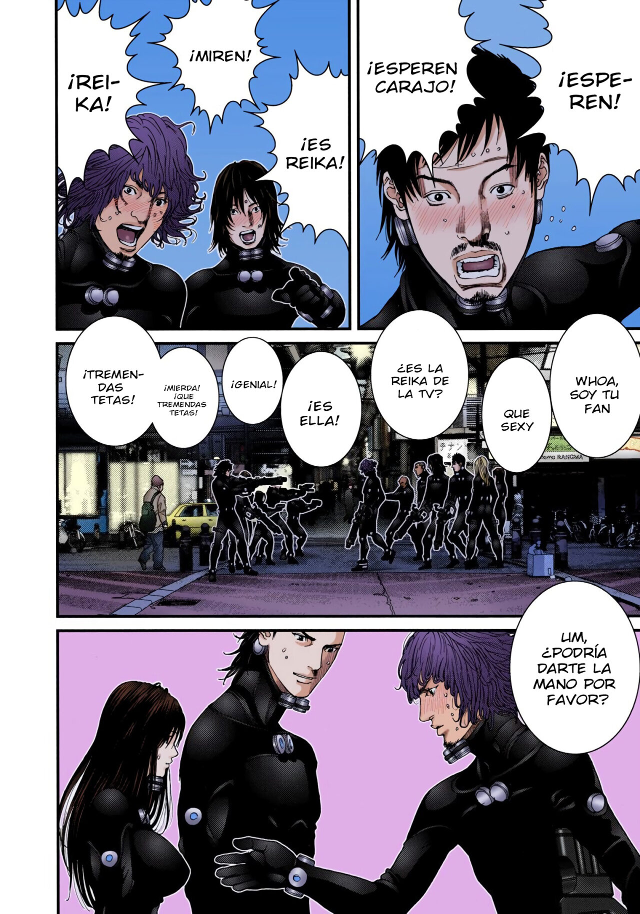 Read Gantz Full Color ES Manga Online