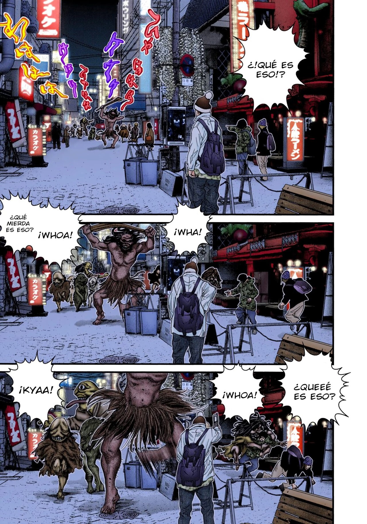 Read Gantz Full Color ES Manga Online