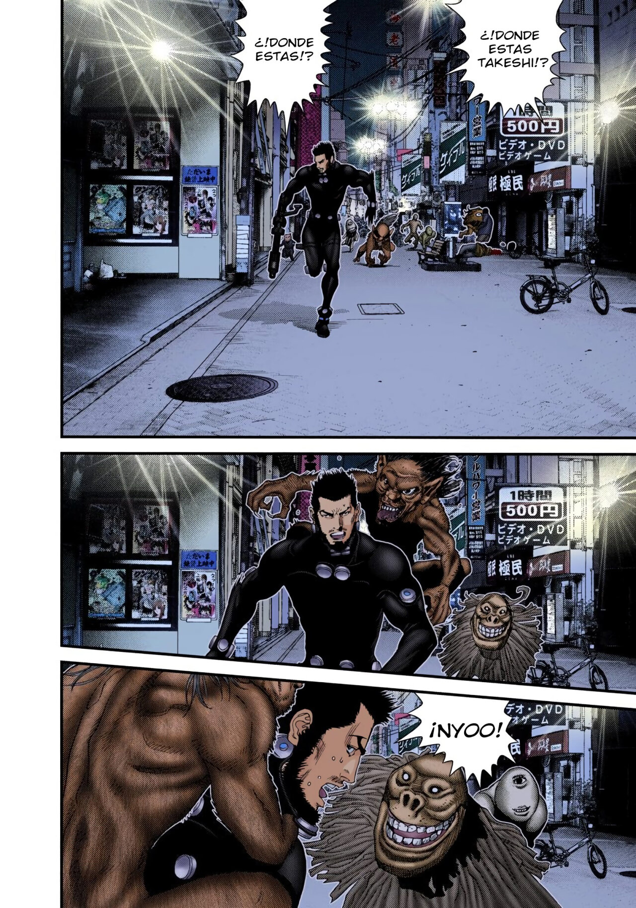 Read Gantz Full Color ES Manga Online