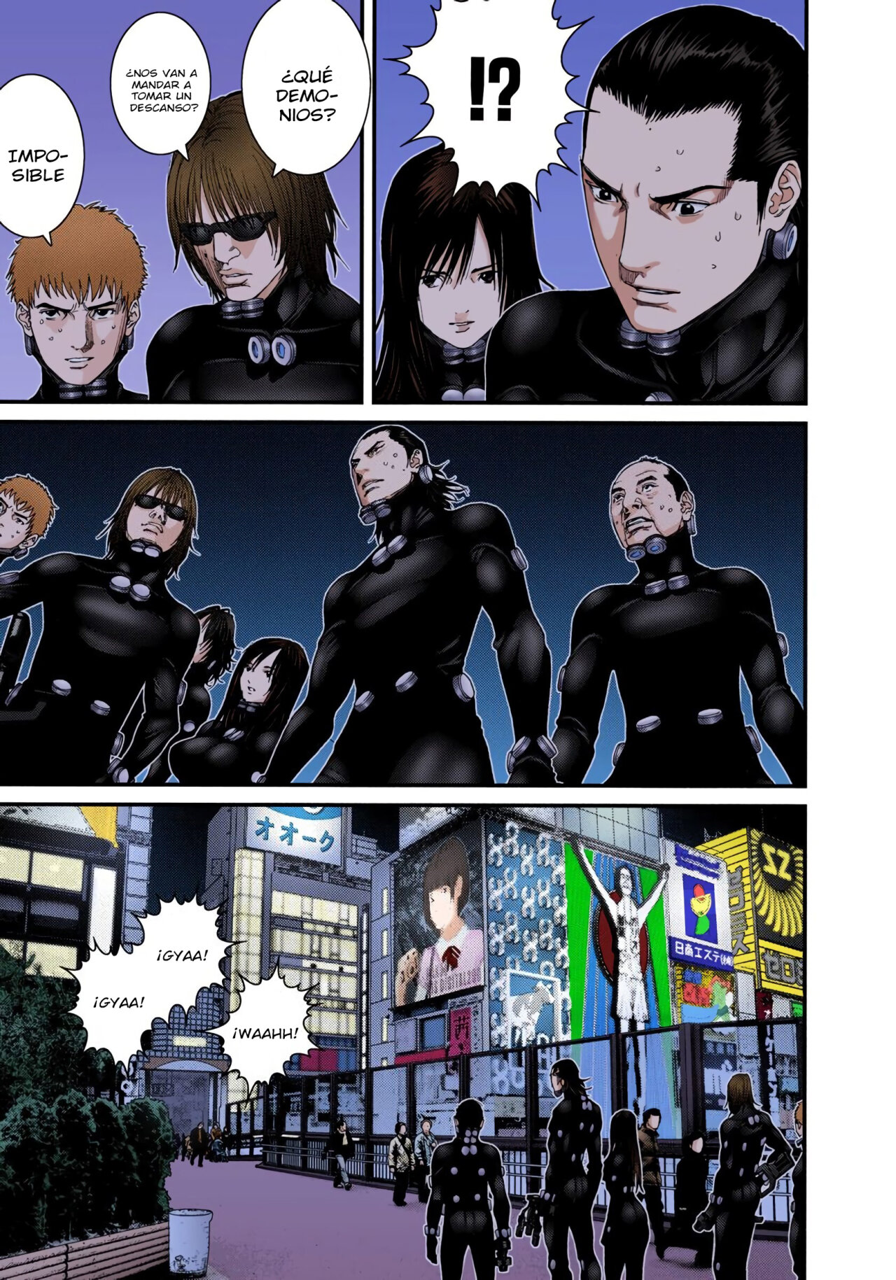 Read Gantz Full Color ES Manga Online
