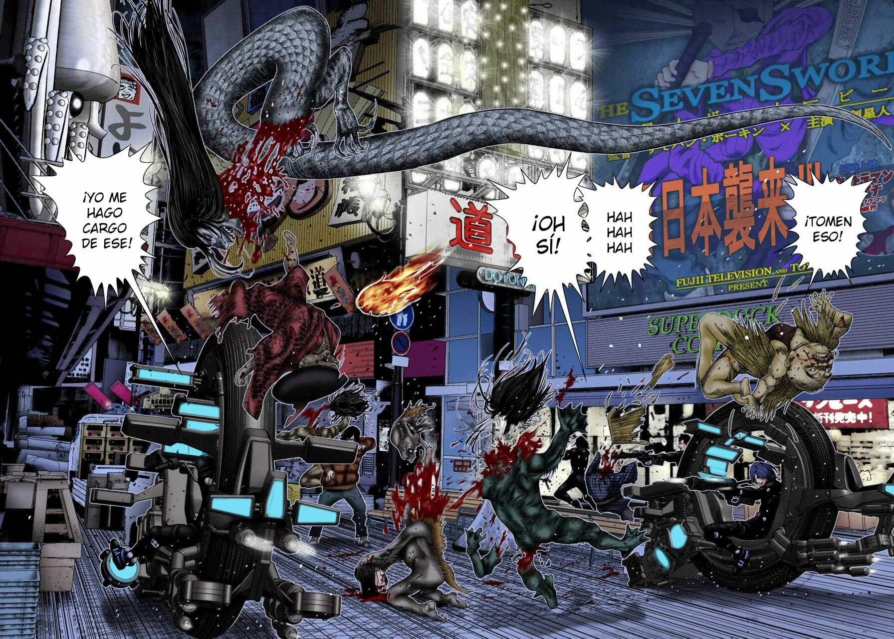Read Gantz Full Color ES Manga Online