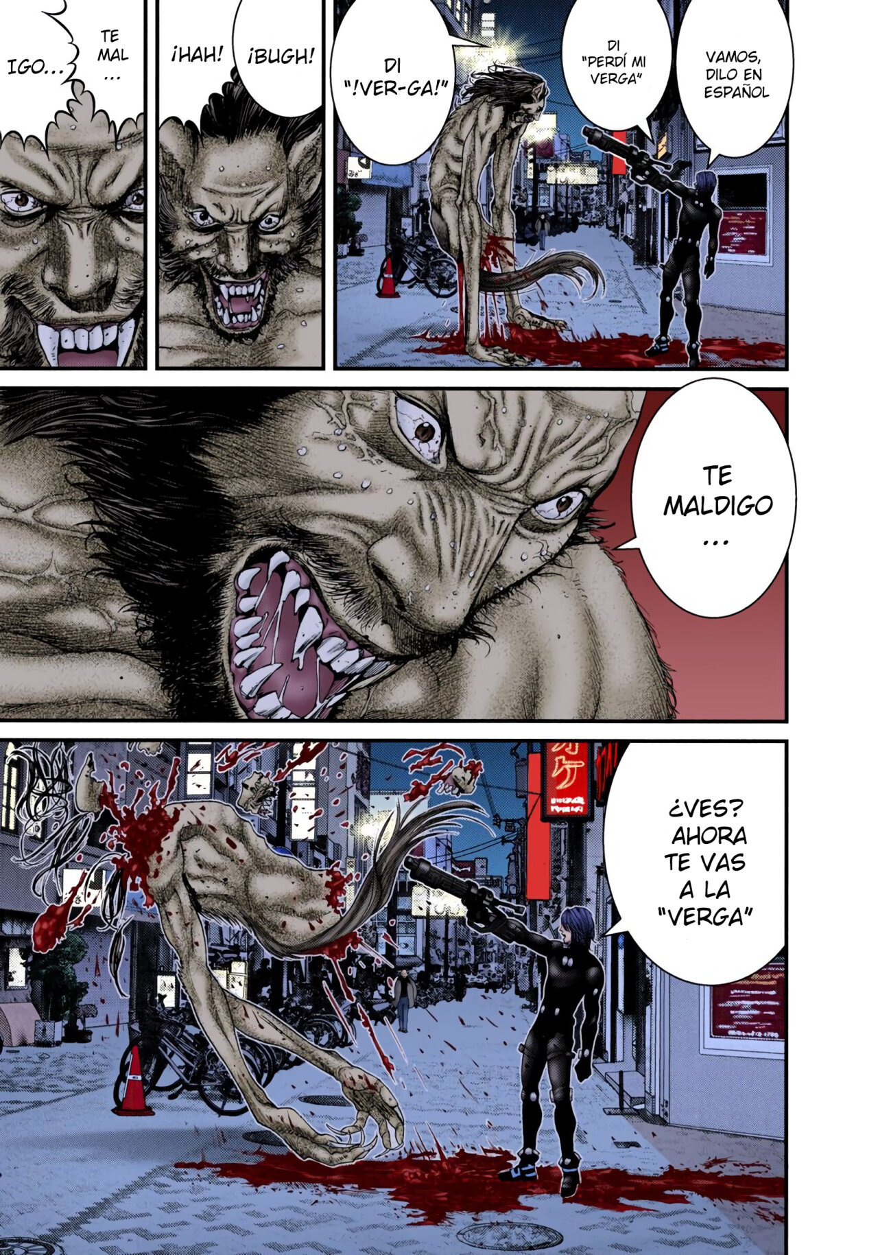 Read Gantz Full Color ES Manga Online