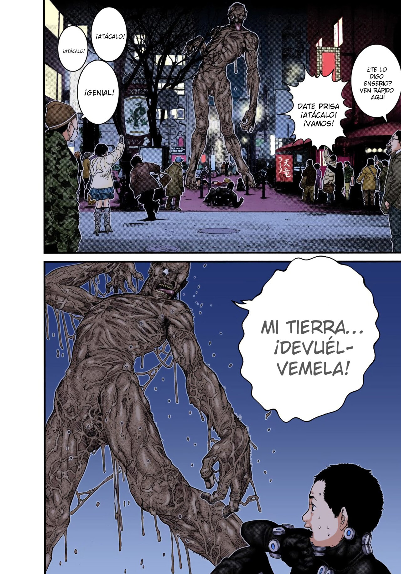 Read Gantz Full Color ES Manga Online