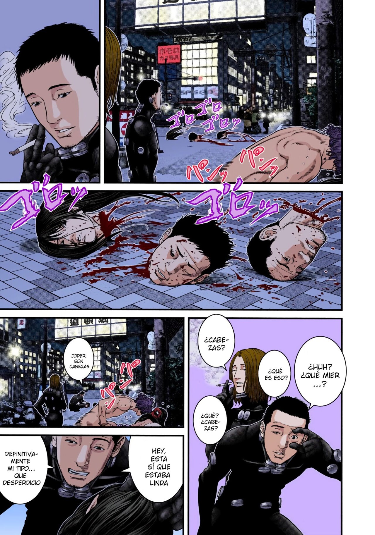 Read Gantz Full Color ES Manga Online