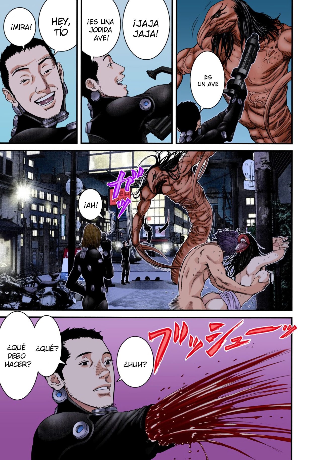 Read Gantz Full Color ES Manga Online