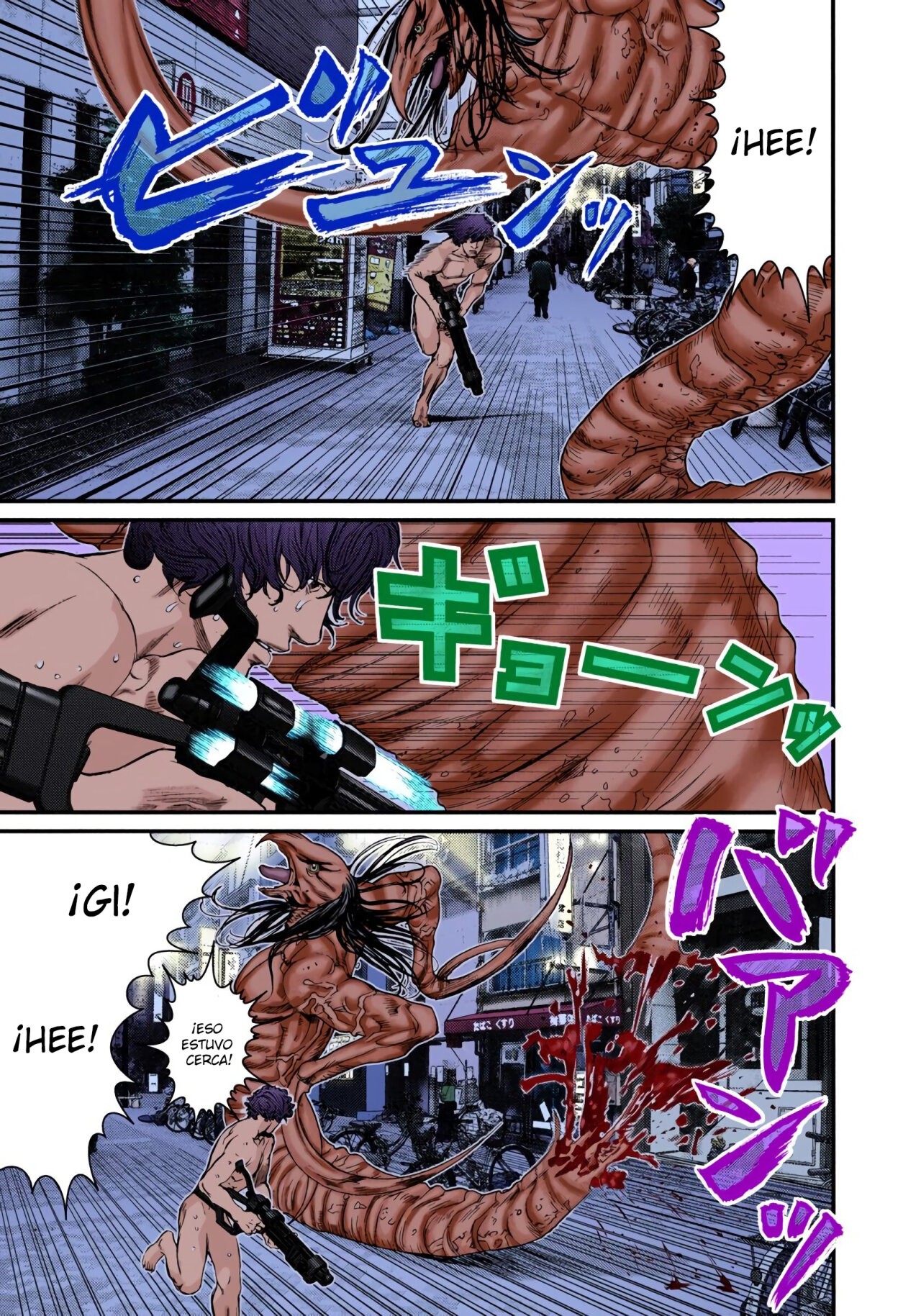 Read Gantz Full Color ES Manga Online