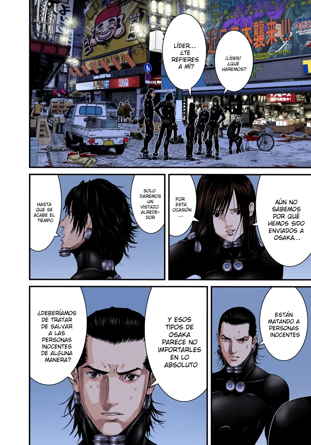 Read Gantz Full Color ES Manga Online