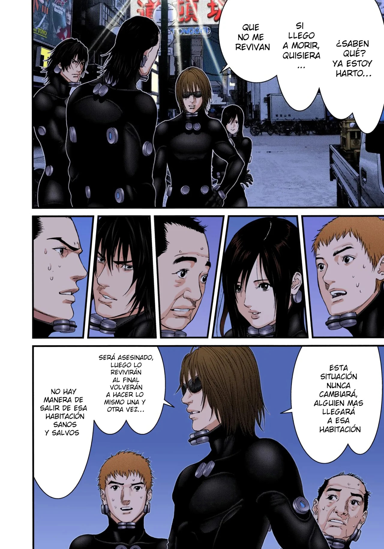 Read Gantz Full Color ES Manga Online