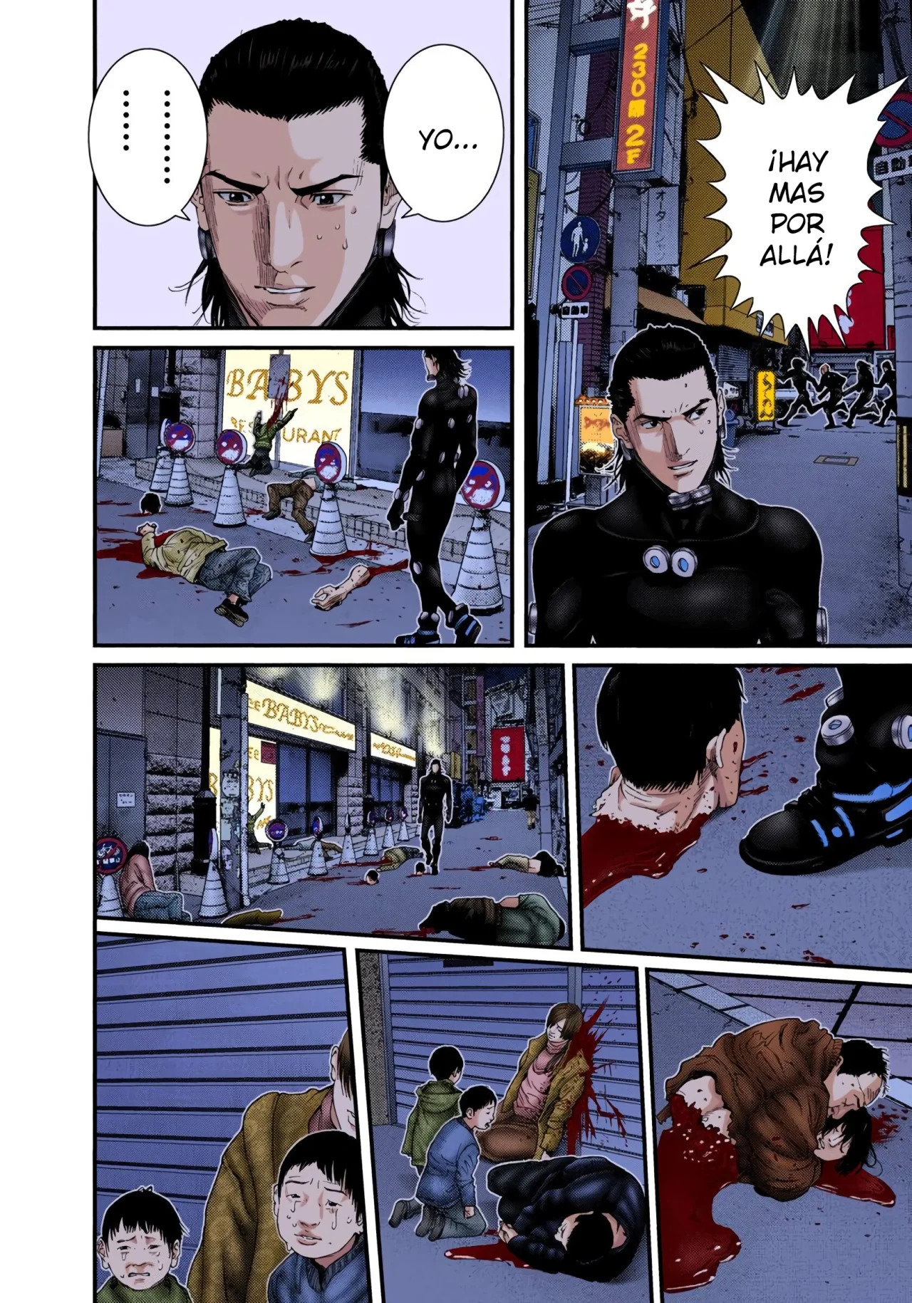 Read Gantz Full Color ES Manga Online