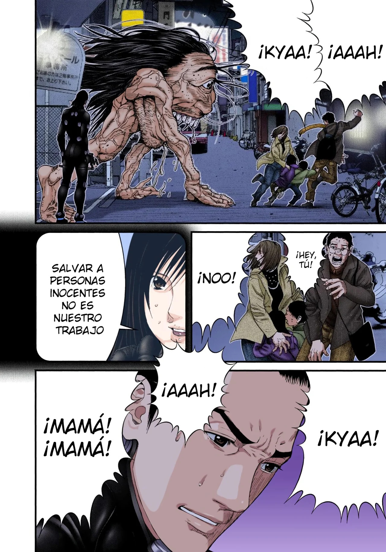 Read Gantz Full Color ES Manga Online