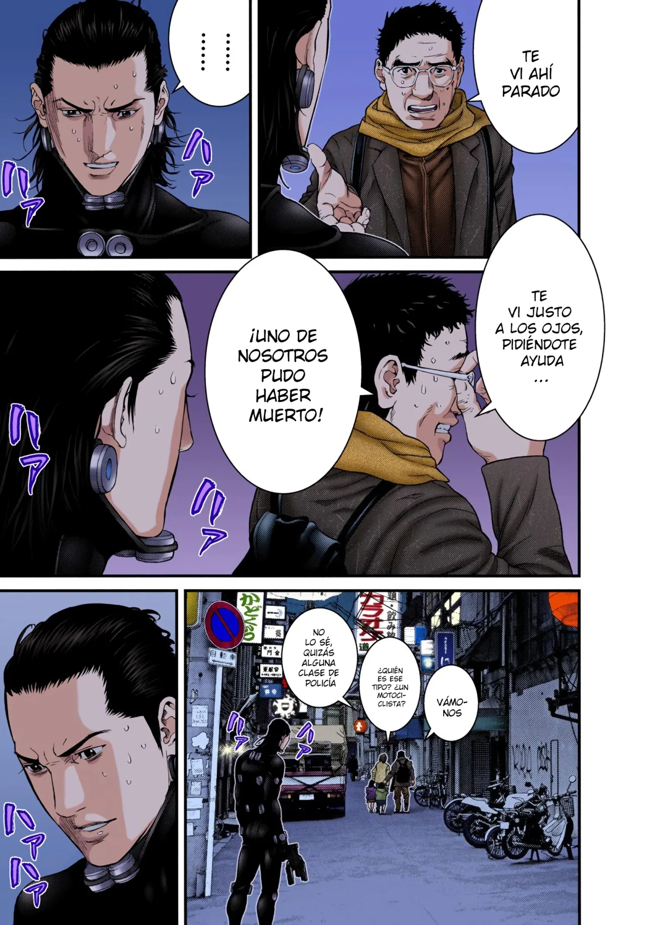 Read Gantz Full Color ES Manga Online