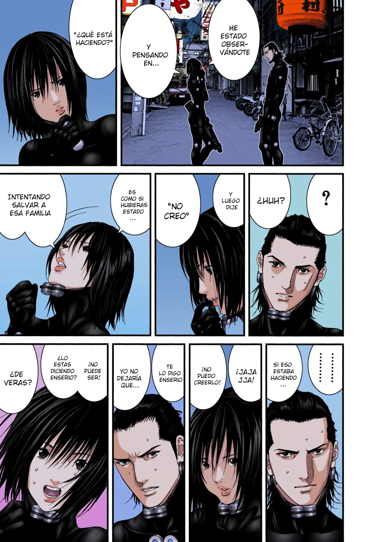 Read Gantz Full Color ES Manga Online