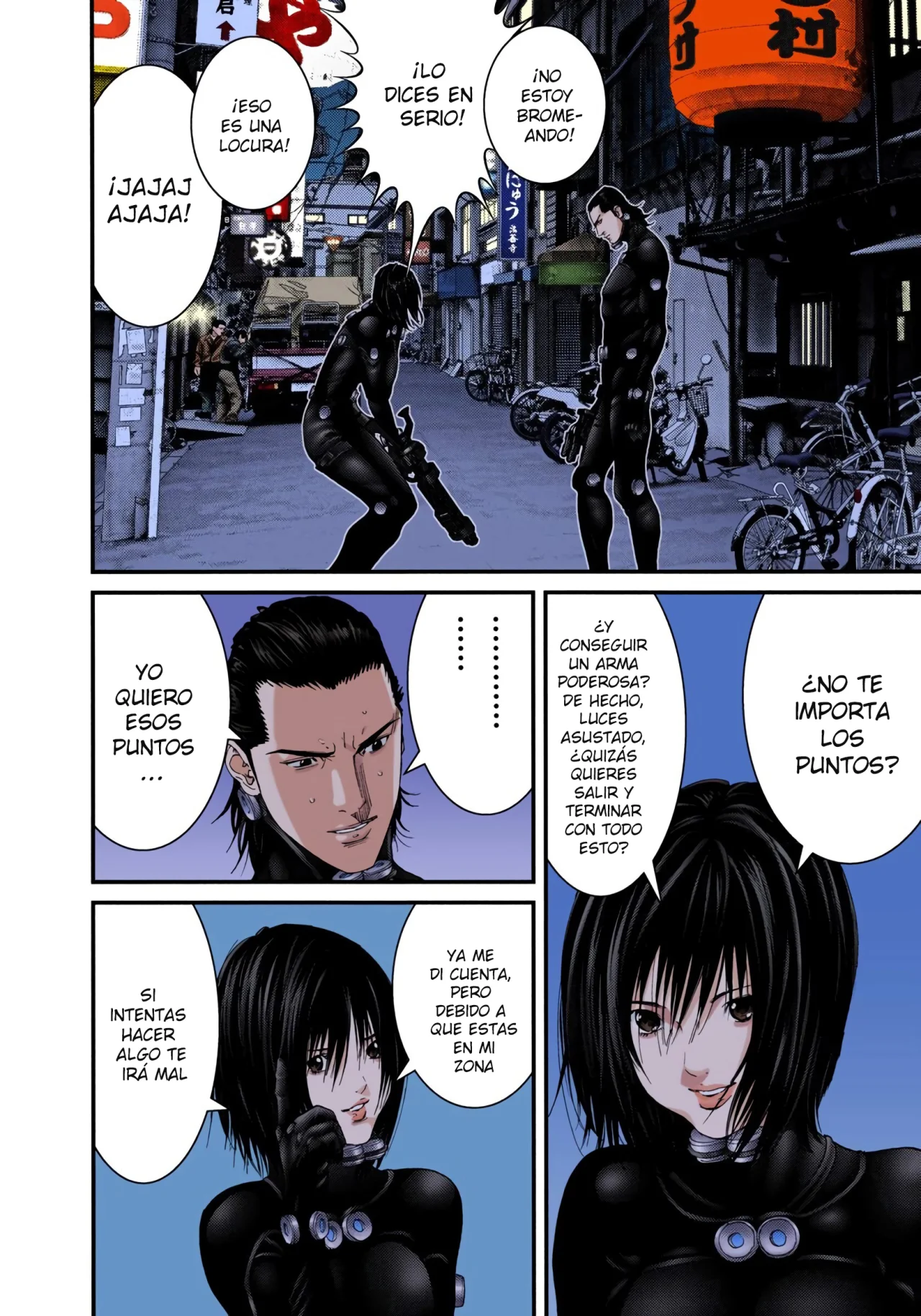 Read Gantz Full Color ES Manga Online