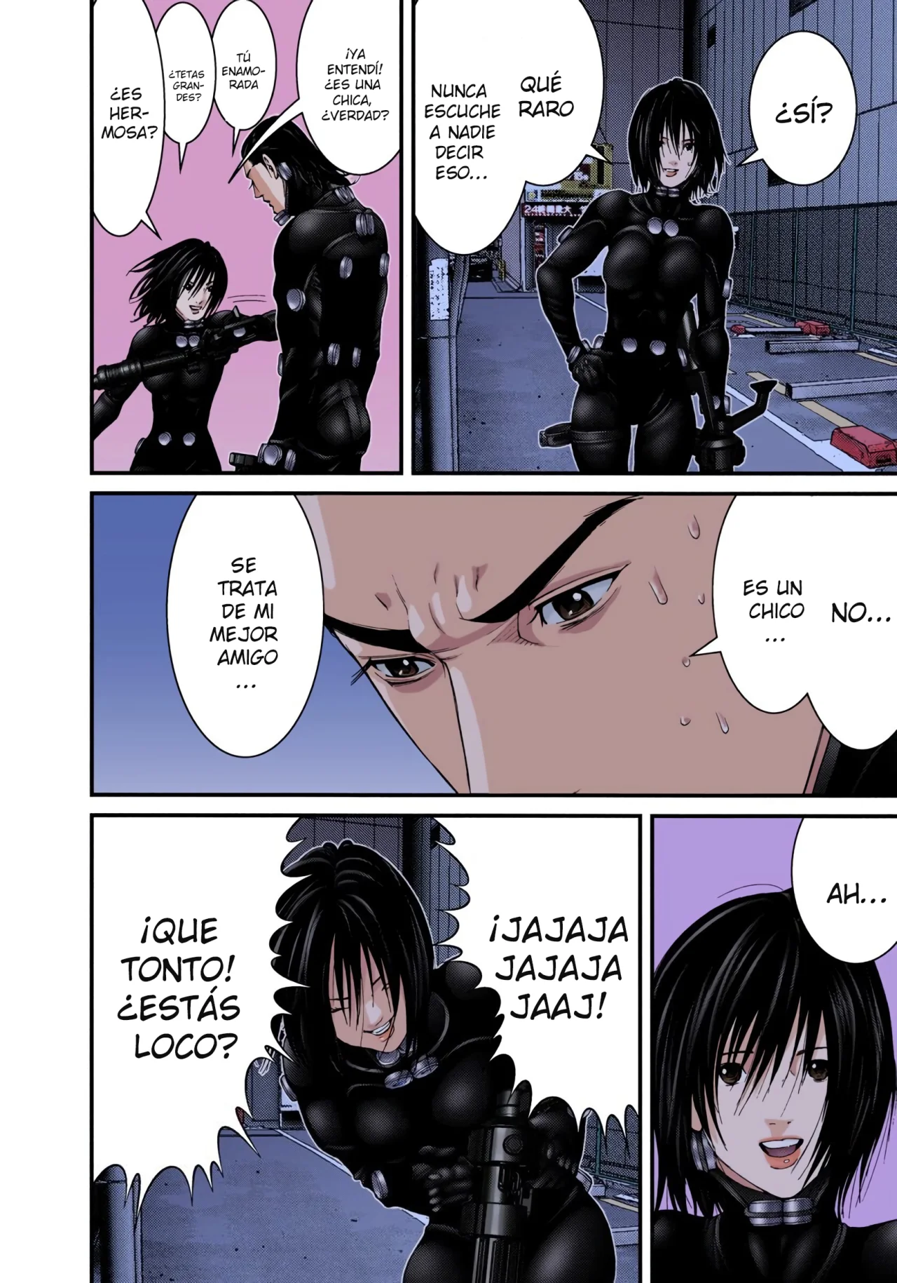Read Gantz Full Color ES Manga Online