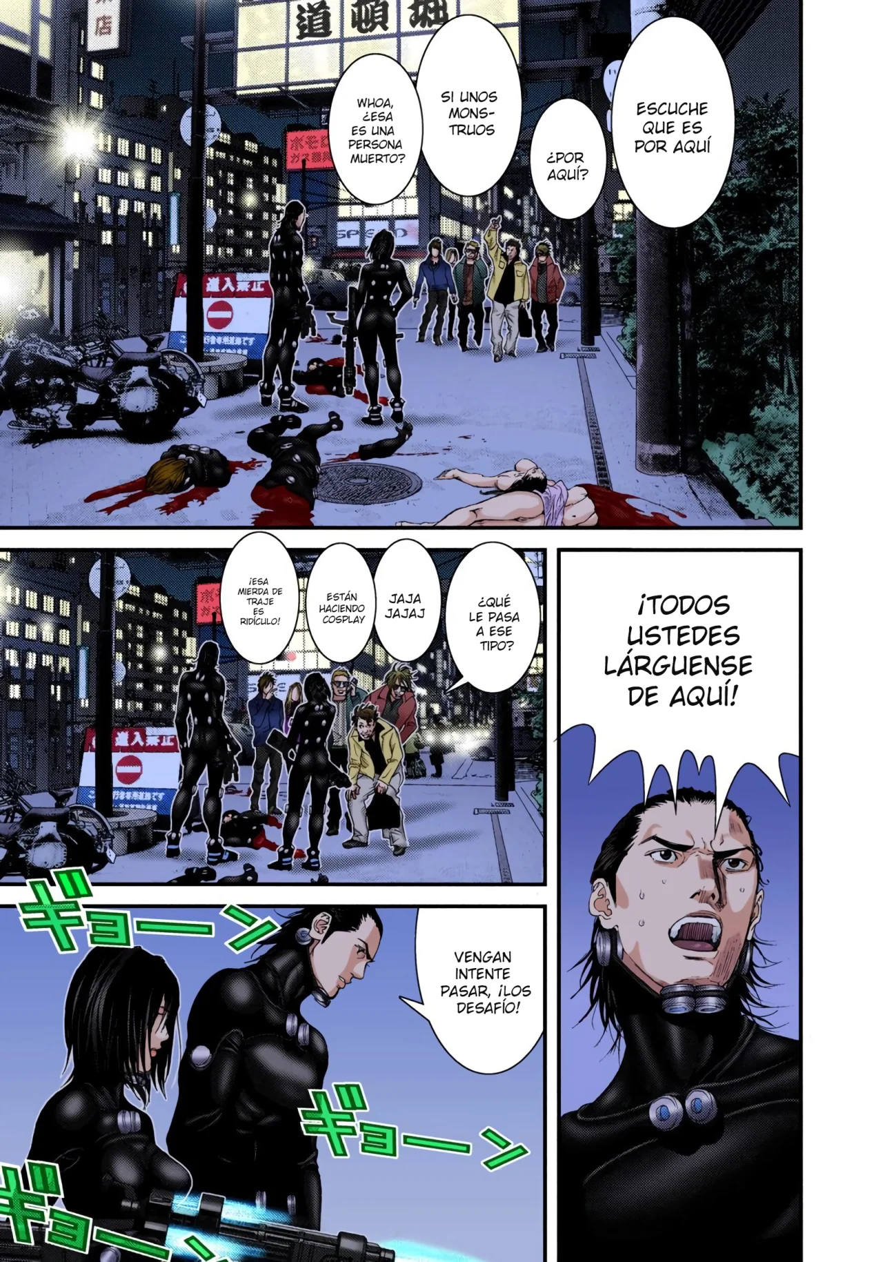 Read Gantz Full Color ES Manga Online