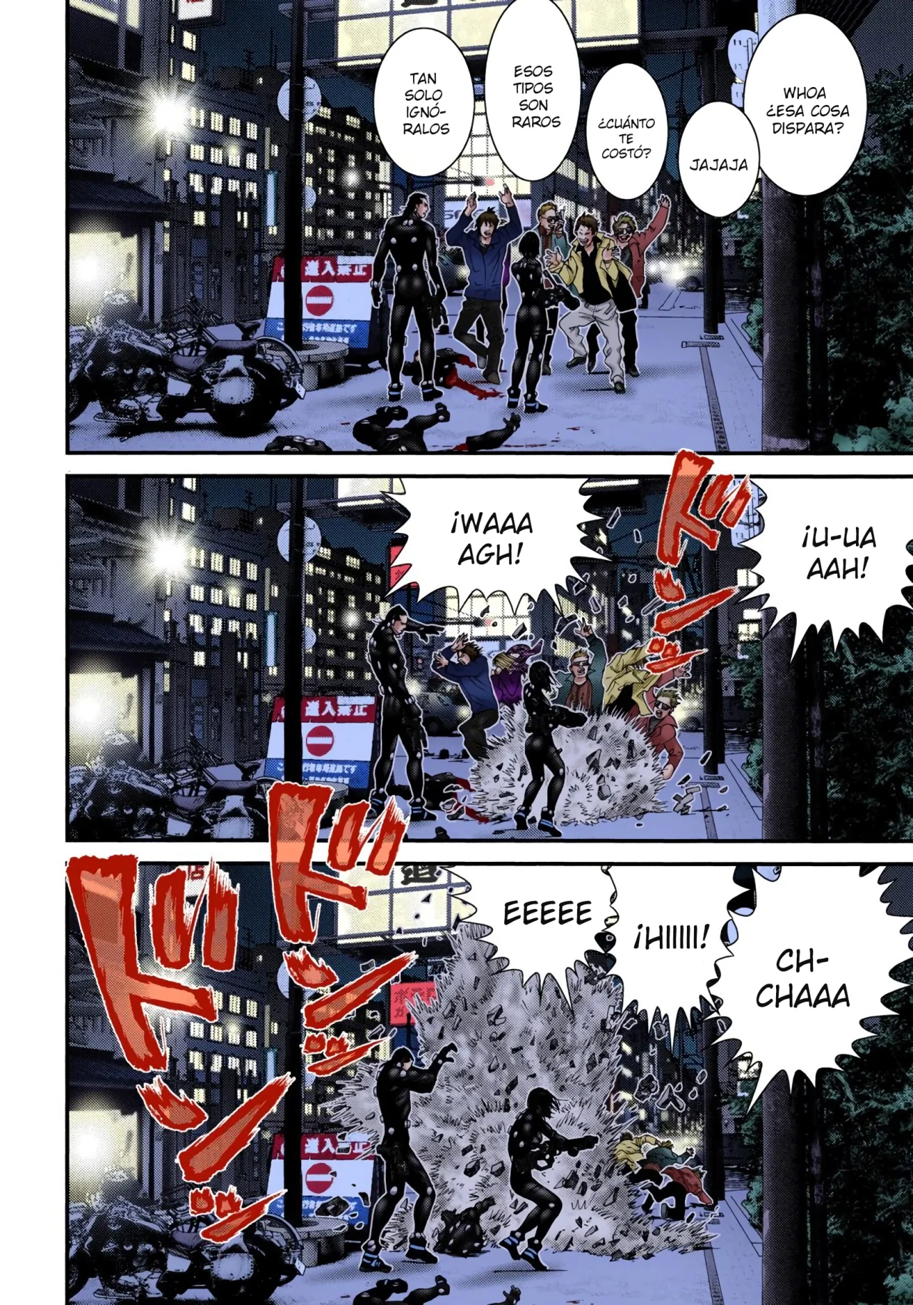 Read Gantz Full Color ES Manga Online
