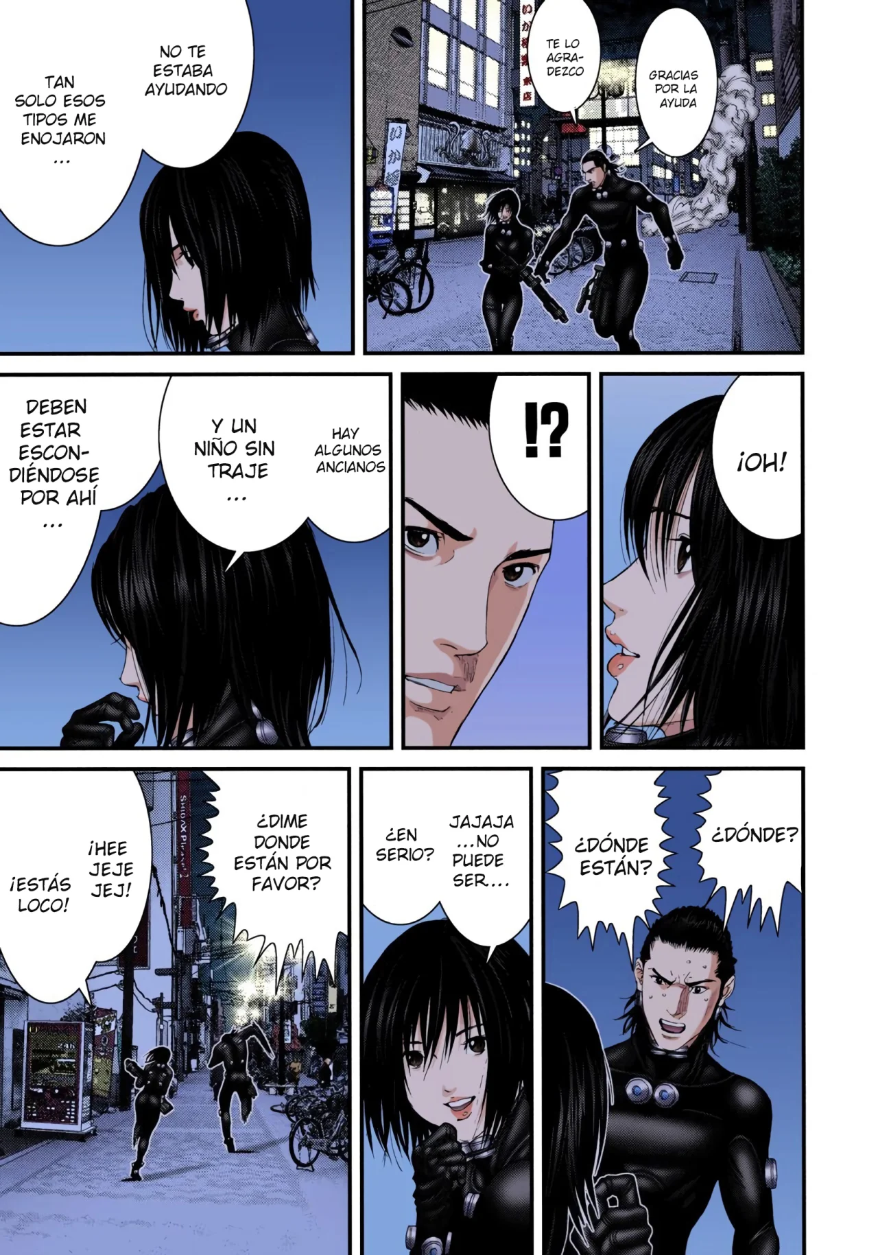 Read Gantz Full Color ES Manga Online