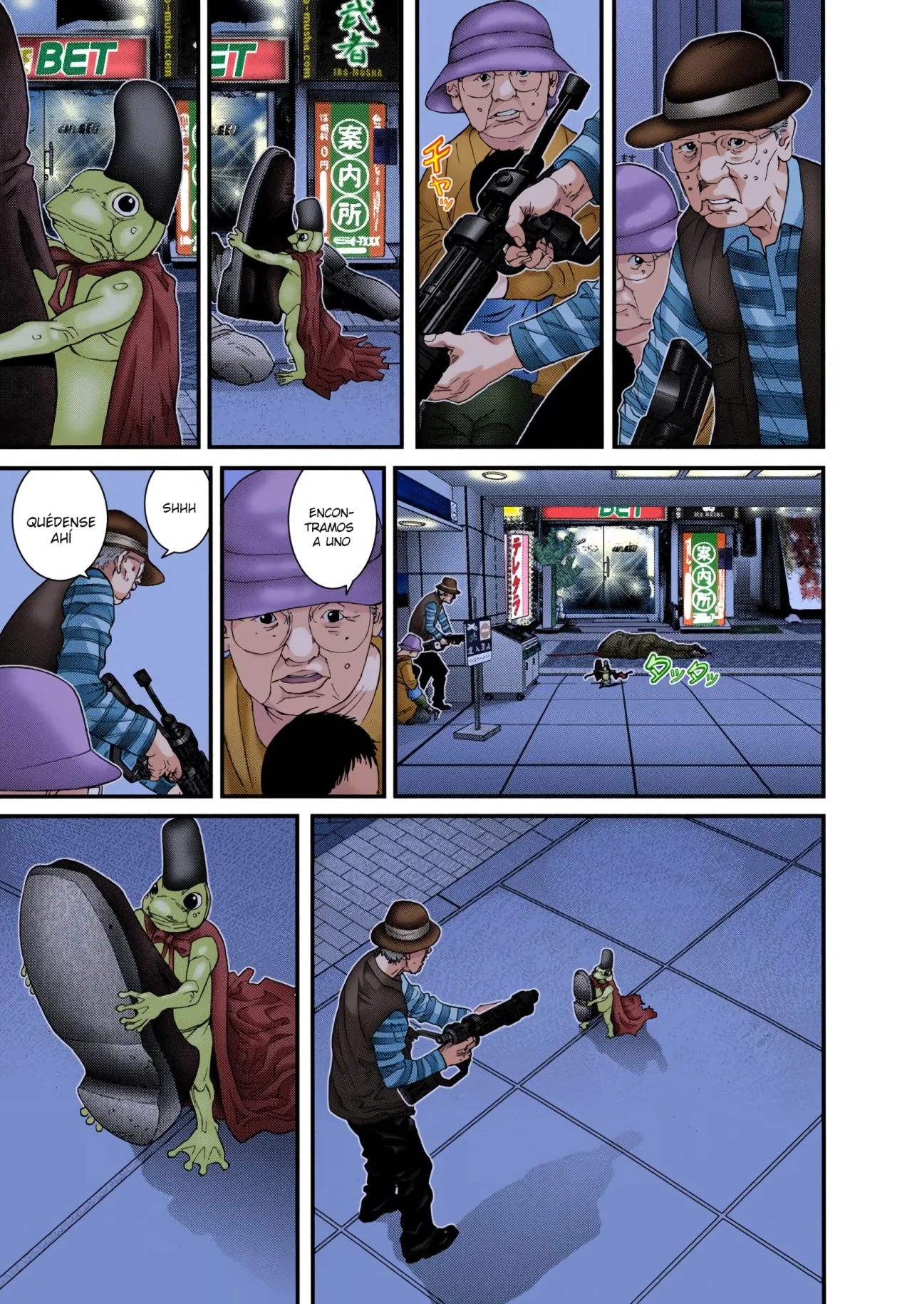 Read Gantz Full Color ES Manga Online