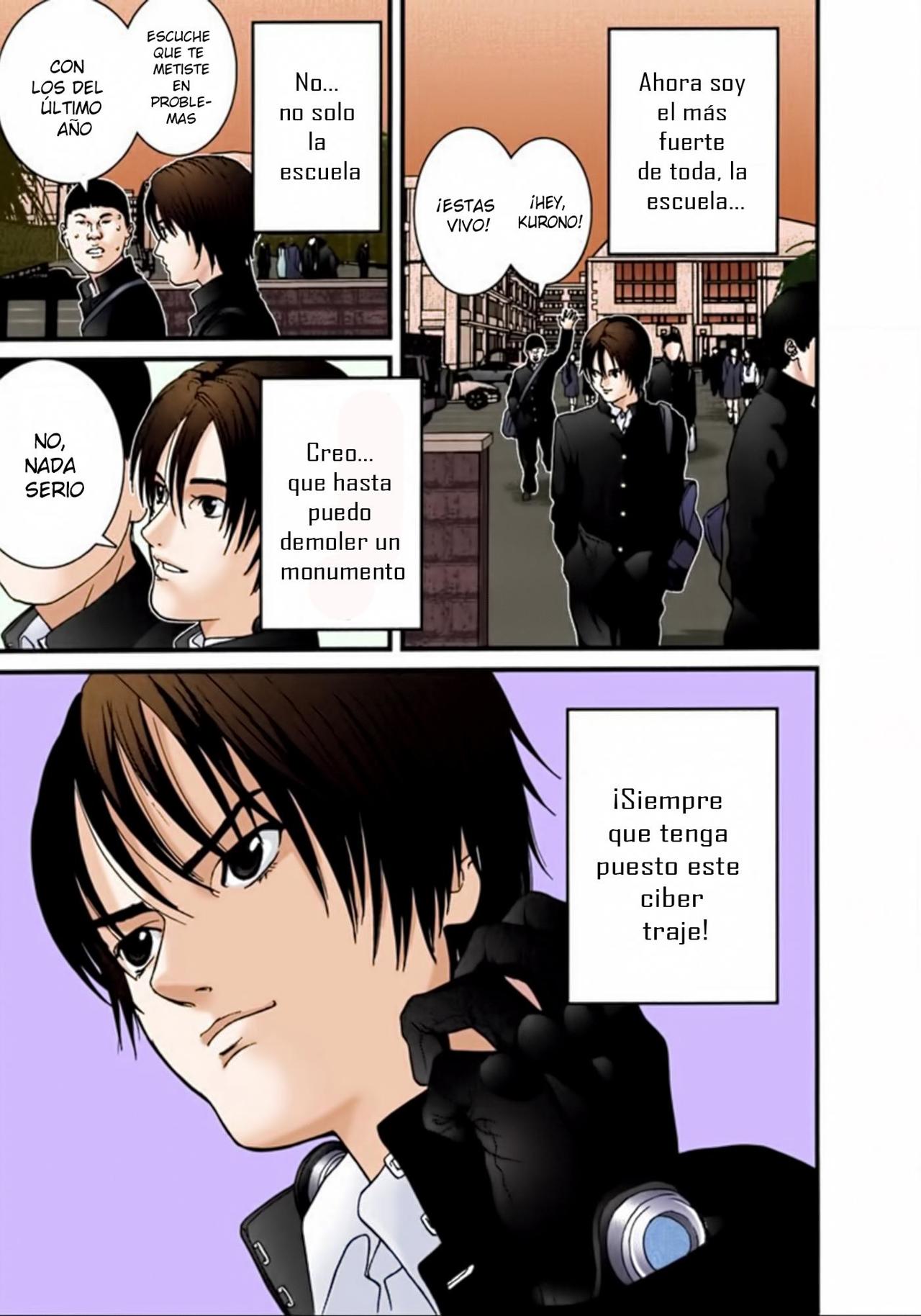 Read Gantz Full Color ES Manga Online