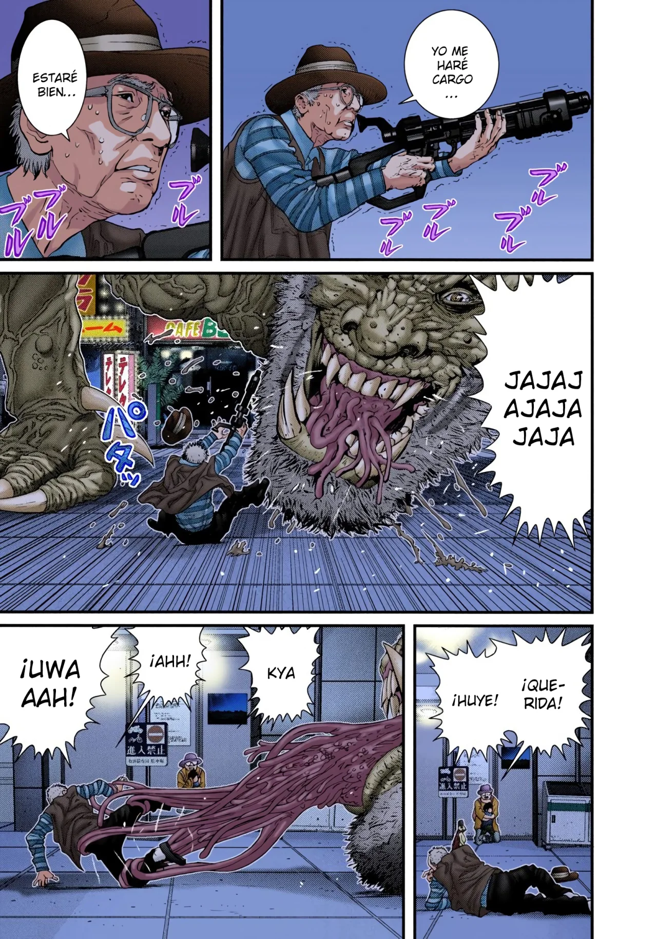 Read Gantz Full Color ES Manga Online