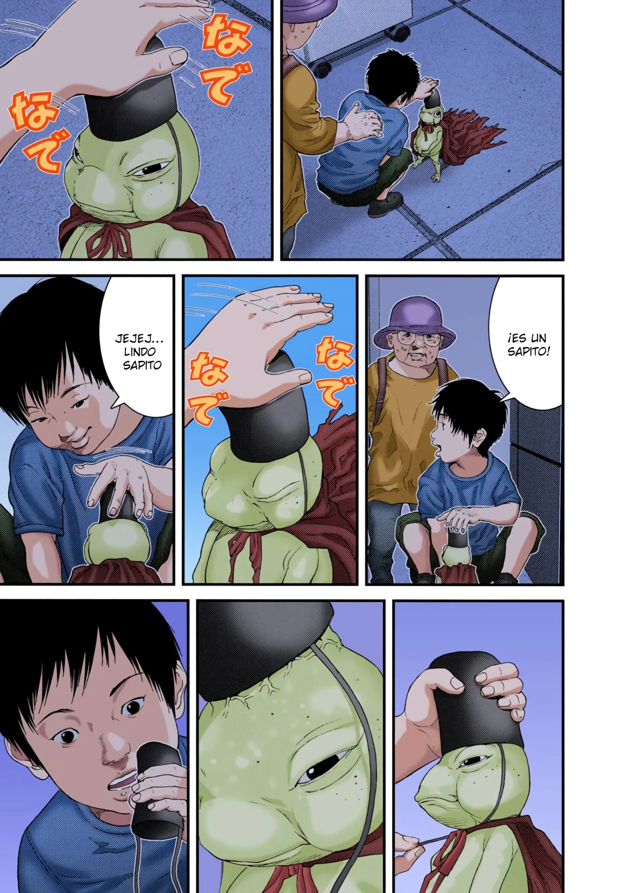 Read Gantz Full Color ES Manga Online