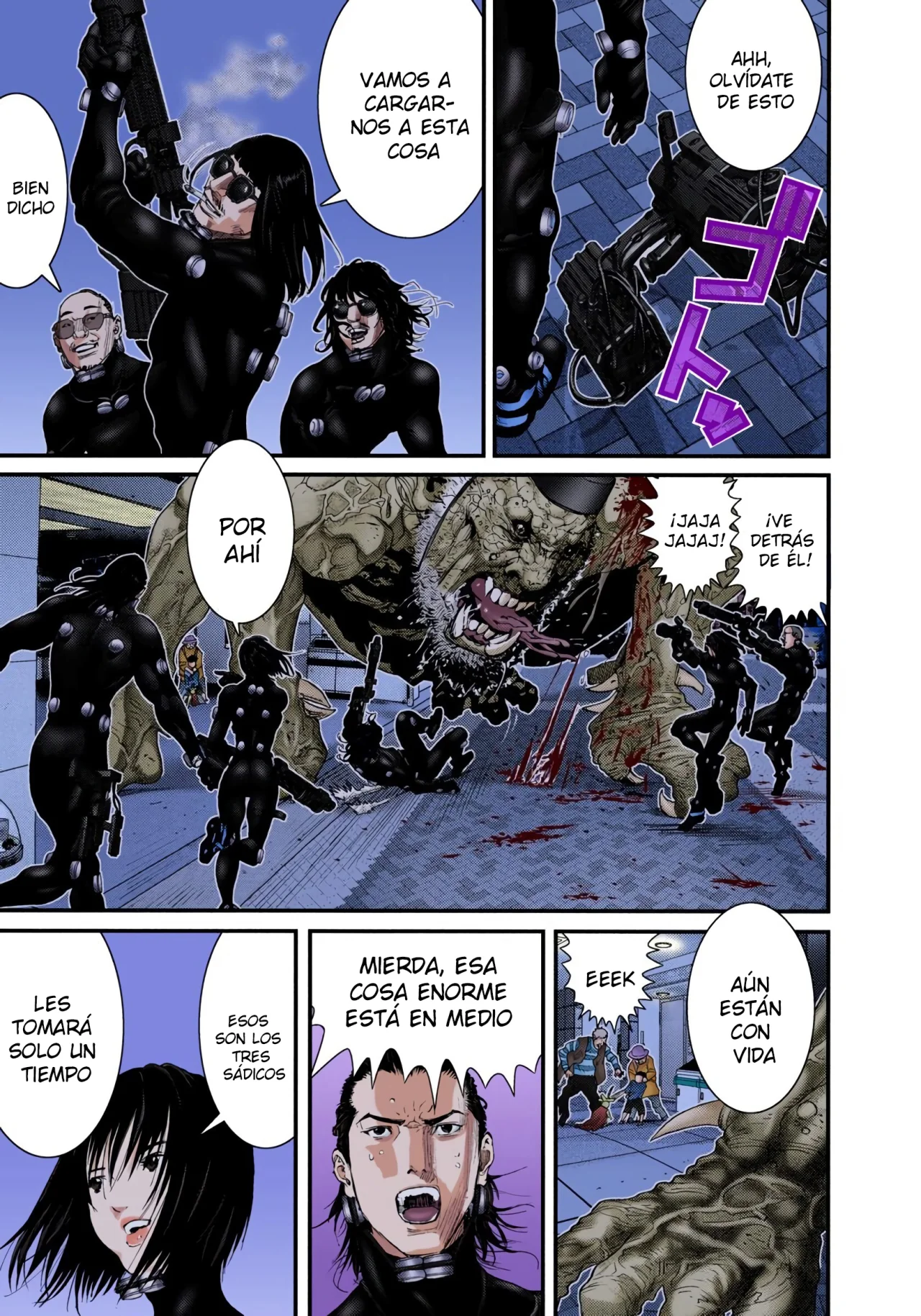 Read Gantz Full Color ES Manga Online