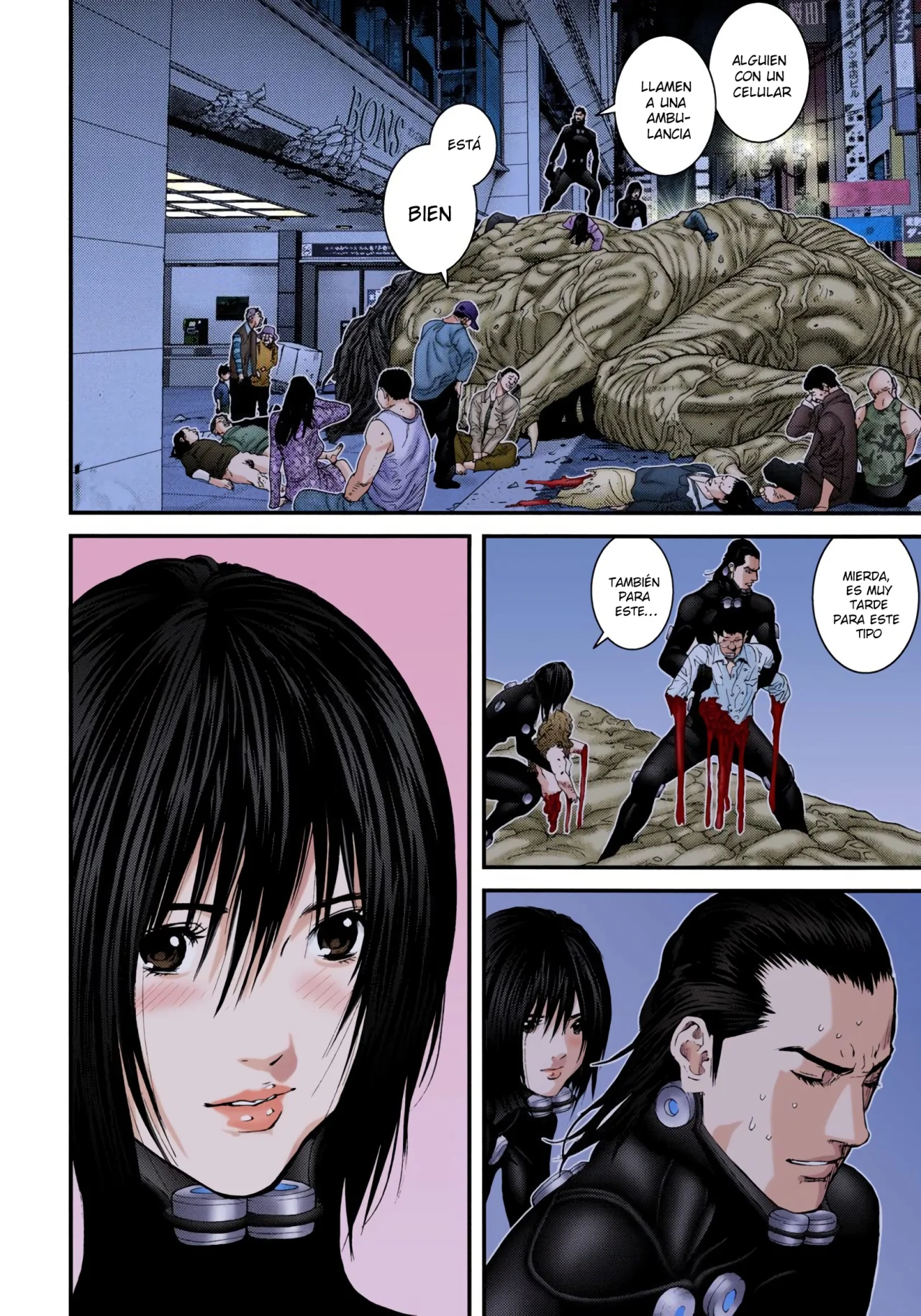 Read Gantz Full Color ES Manga Online