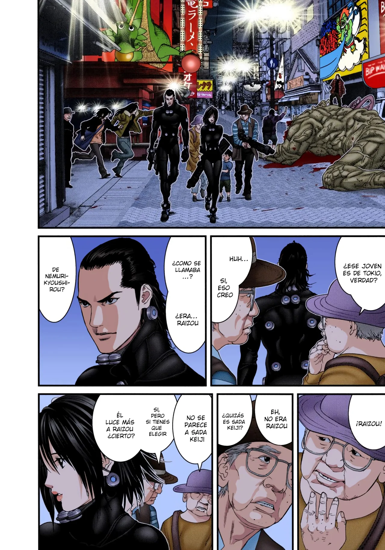 Read Gantz Full Color ES Manga Online
